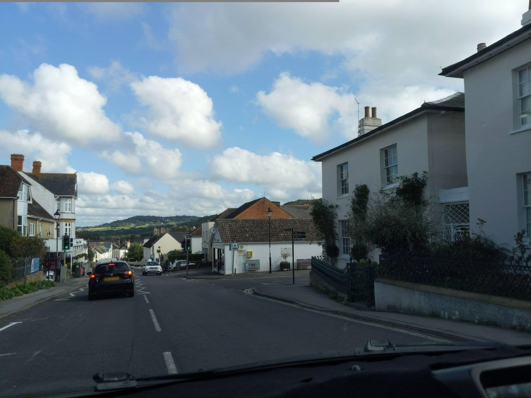 Street view near Pippin, Charmouth — © WaggyDog (CC BY-SA · Mapillary)