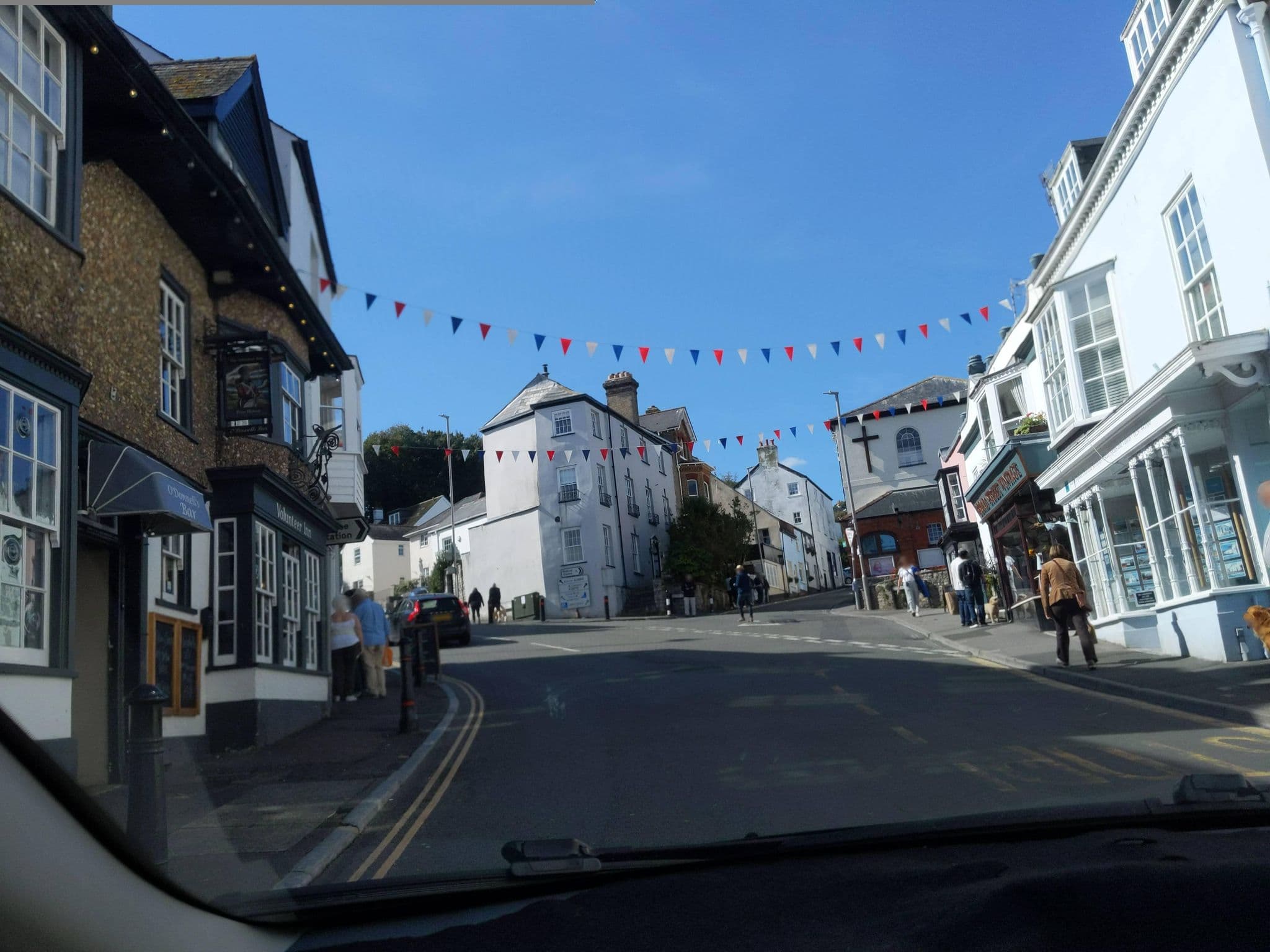 Street view near Mayflower Cottage, Lyme Regis — © WaggyDog (CC BY-SA · Mapillary)