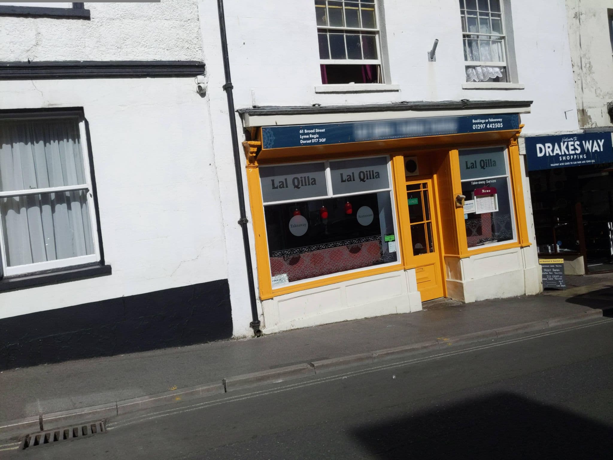 Street view near Sanctuary B&B, Lyme Regis — © WaggyDog (CC BY-SA · Mapillary)