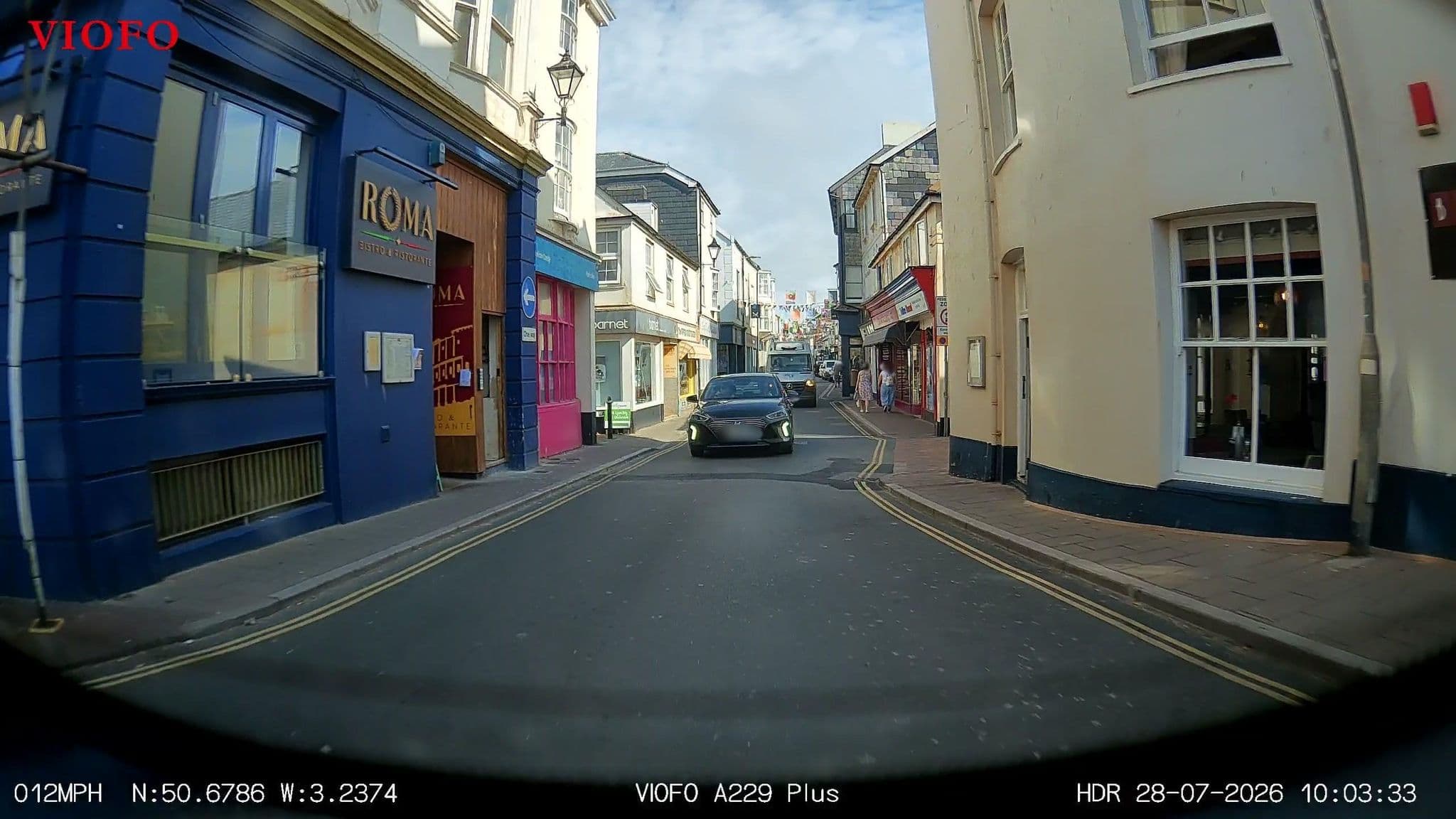 Street view near Devoran Hotel, Sidmouth — © RyanBush (CC BY-SA · Mapillary)