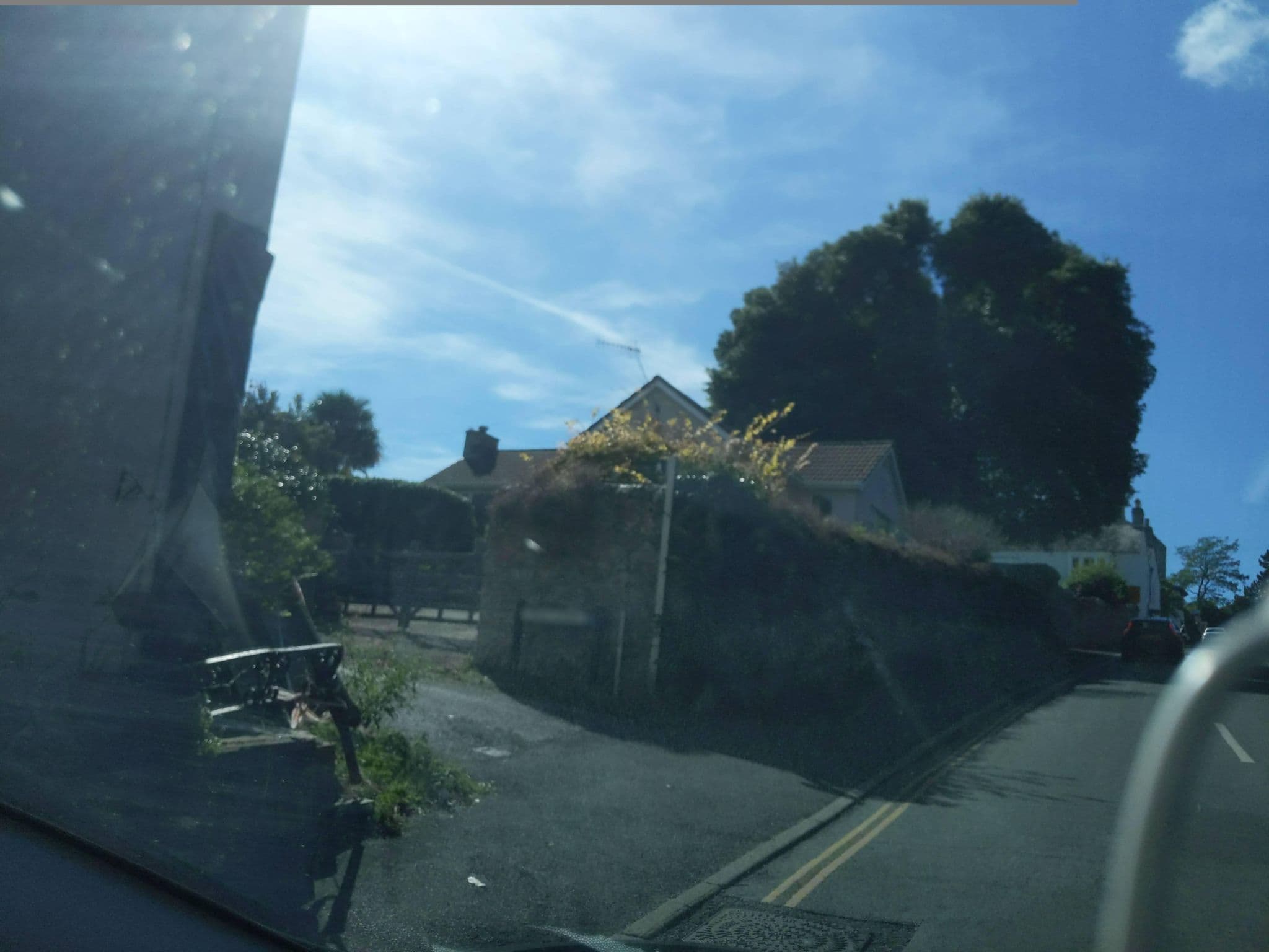 Street view near Blue Sky, Lyme Regis — © WaggyDog (CC BY-SA · Mapillary)