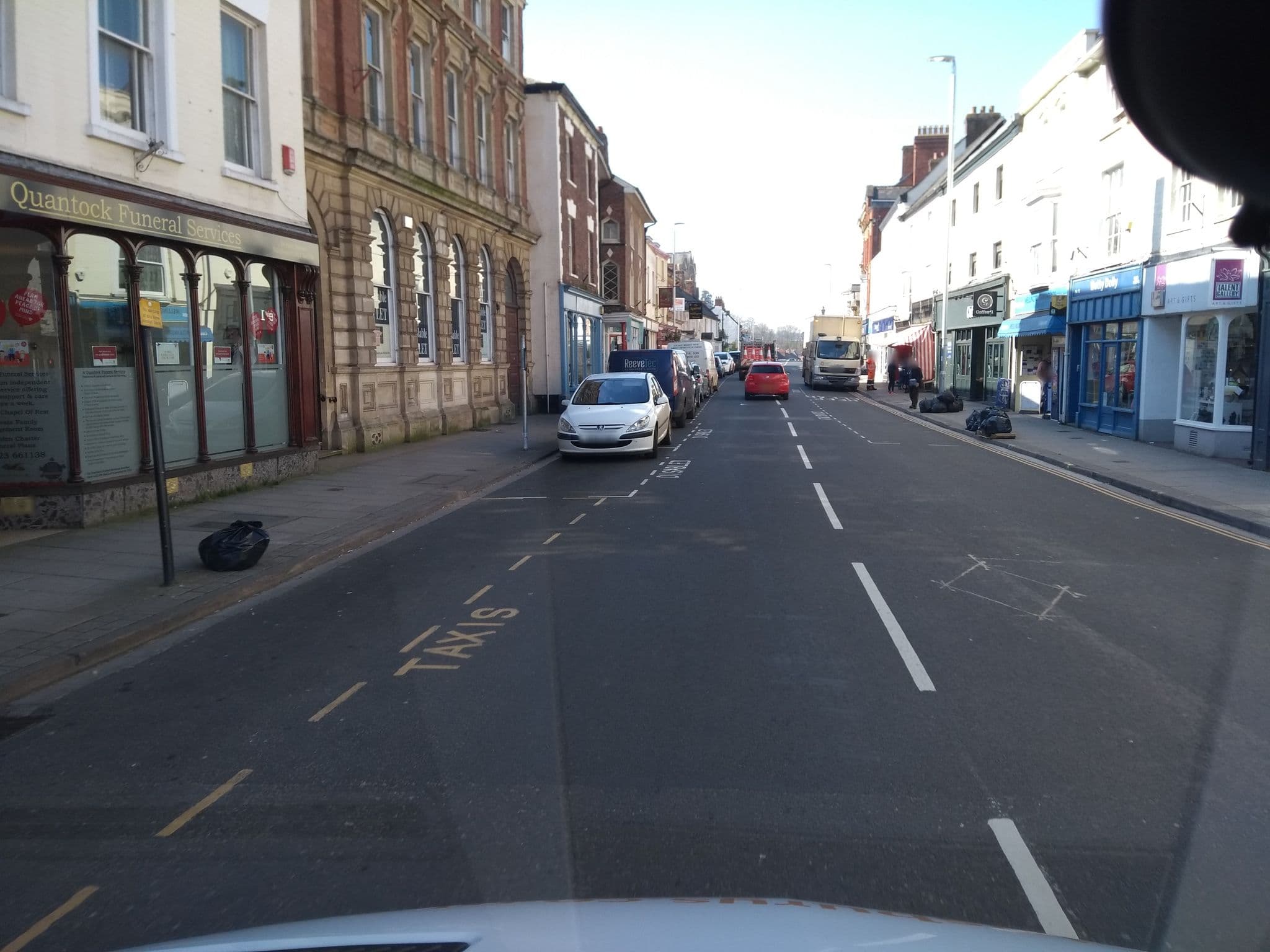 Street view near Marston's Estates Limited, Milverton — © ukchris (CC BY-SA · Mapillary)