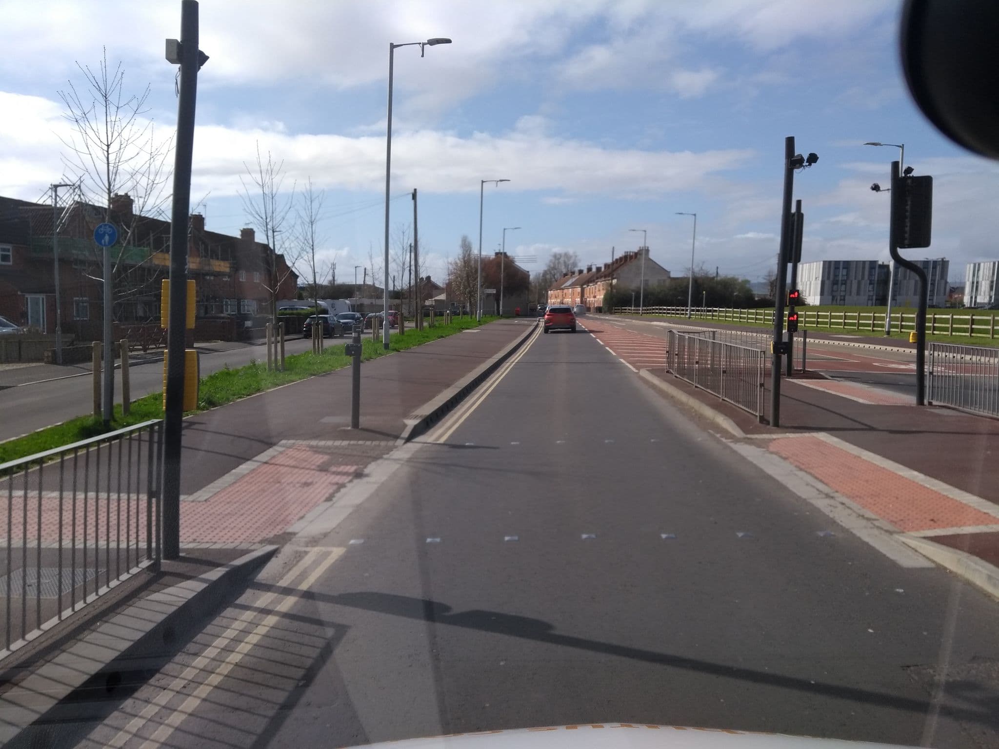 Street view near Sedgemoor Campus, Bridgwater — © ukchris (CC BY-SA · Mapillary)