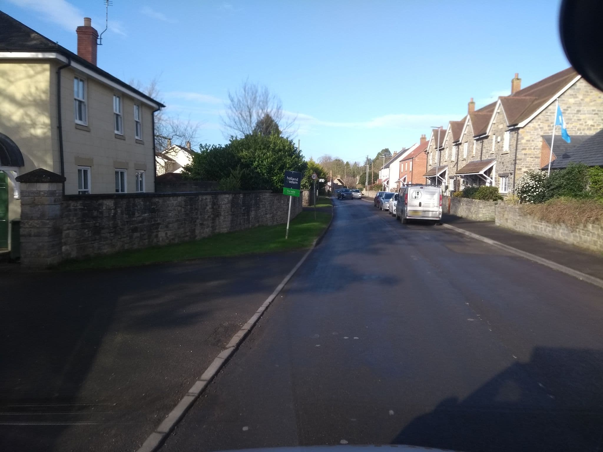 Street view near Ditch Furlong Holiday Cottages, Woolavington — © ukchris (CC BY-SA · Mapillary)