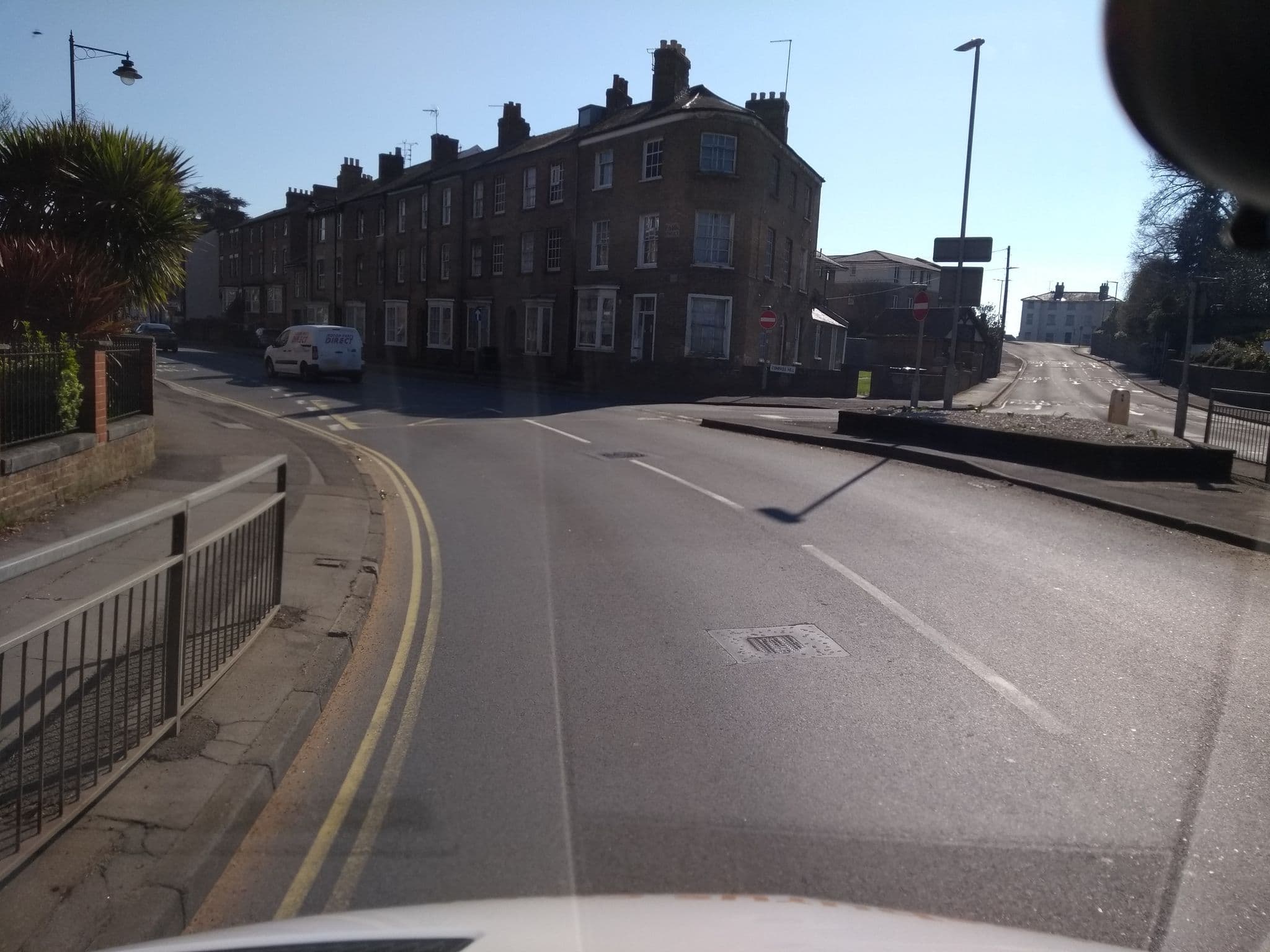 Street view near Cornerhouse Hotel, Taunton — © ukchris (CC BY-SA · Mapillary)