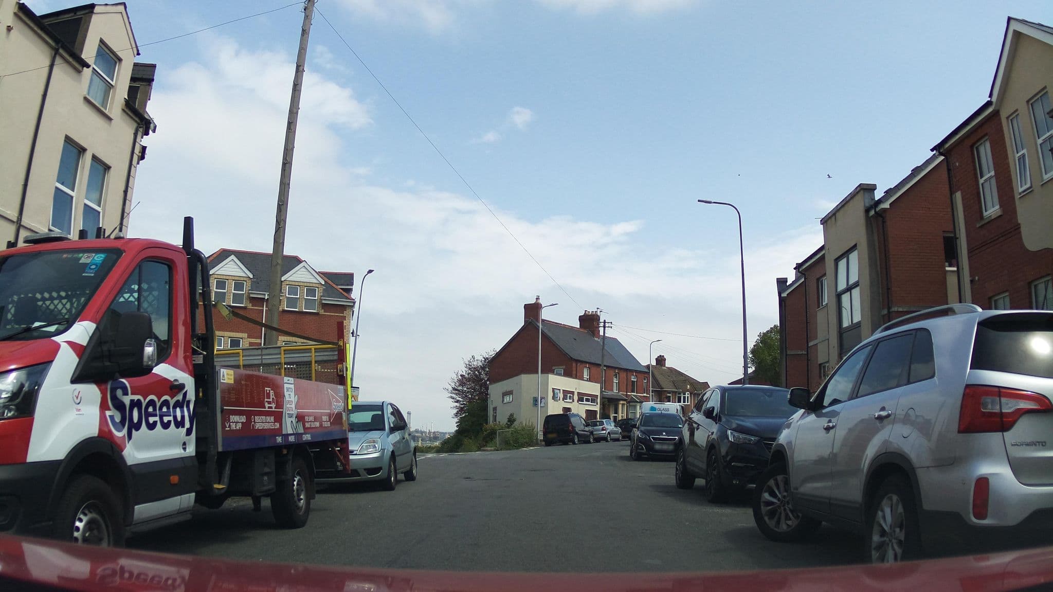 Street view near Gails Guest House, Barry — © southglos (CC BY-SA · Mapillary)