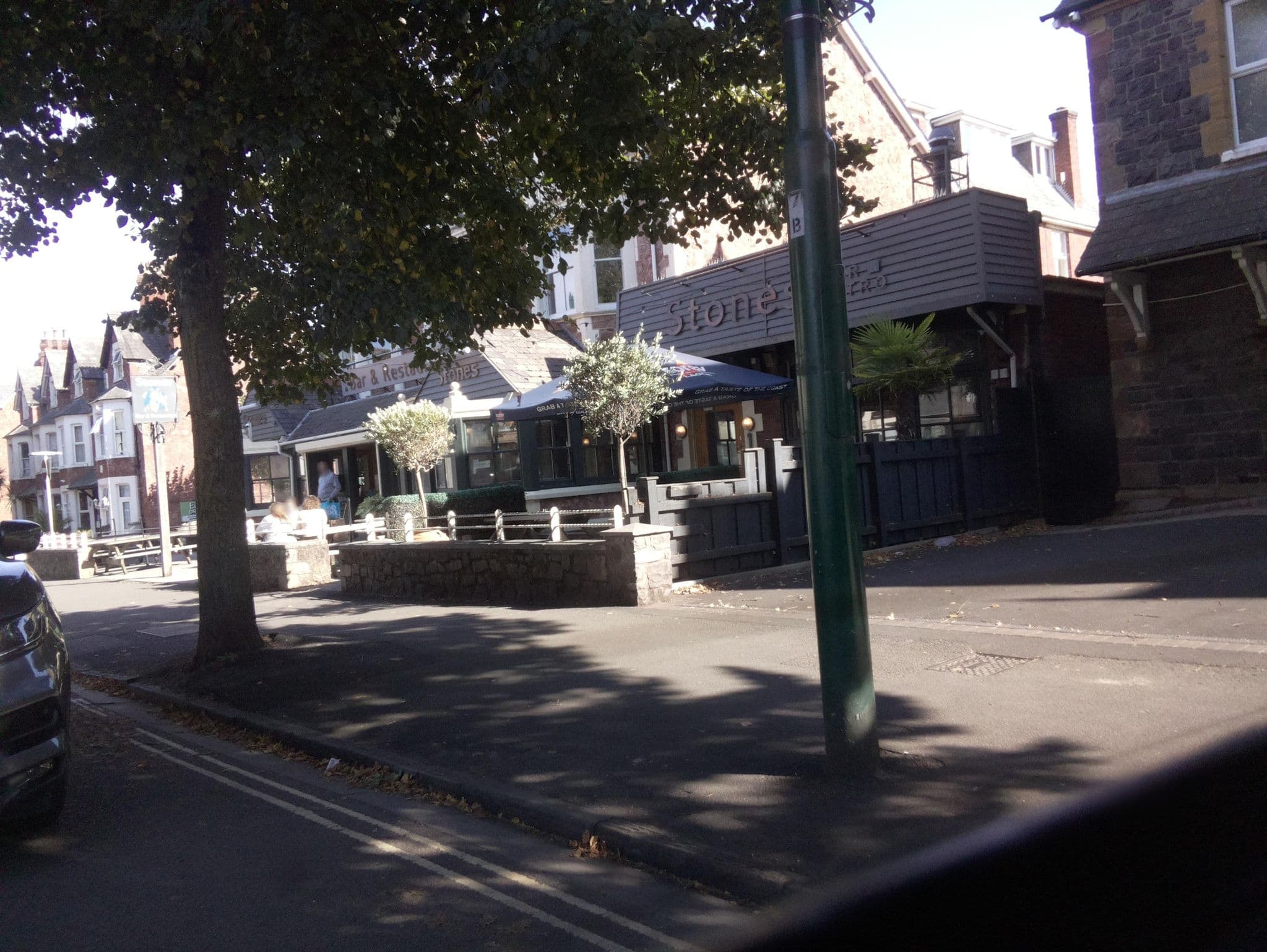 Street view near Stones Hotel & Bar, Minehead — © southglos (CC BY-SA · Mapillary)