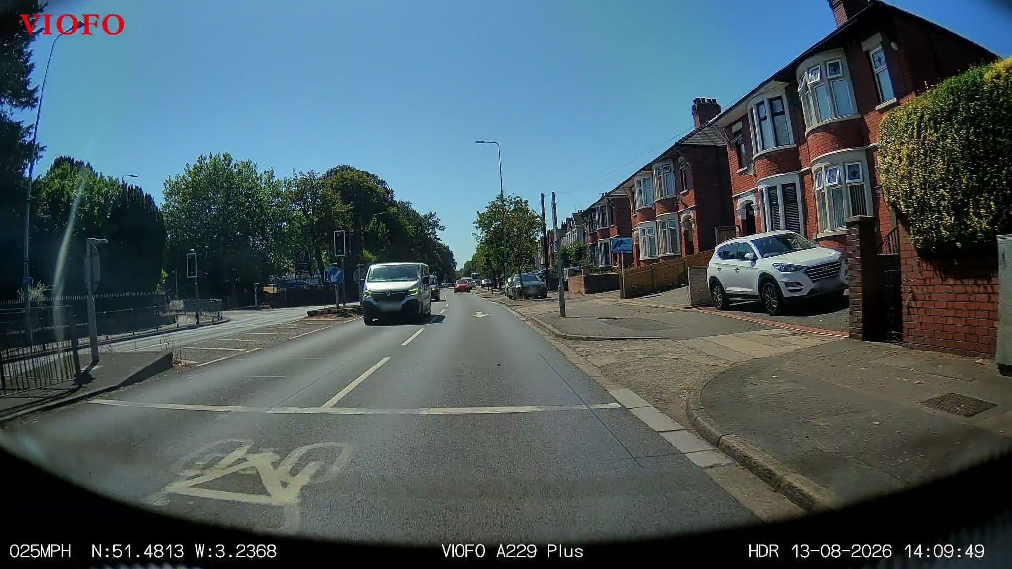 Street view near Hafan Supported Housing for Lone Parents, Llandaff — © RyanBush (CC BY-SA · Mapillary)
