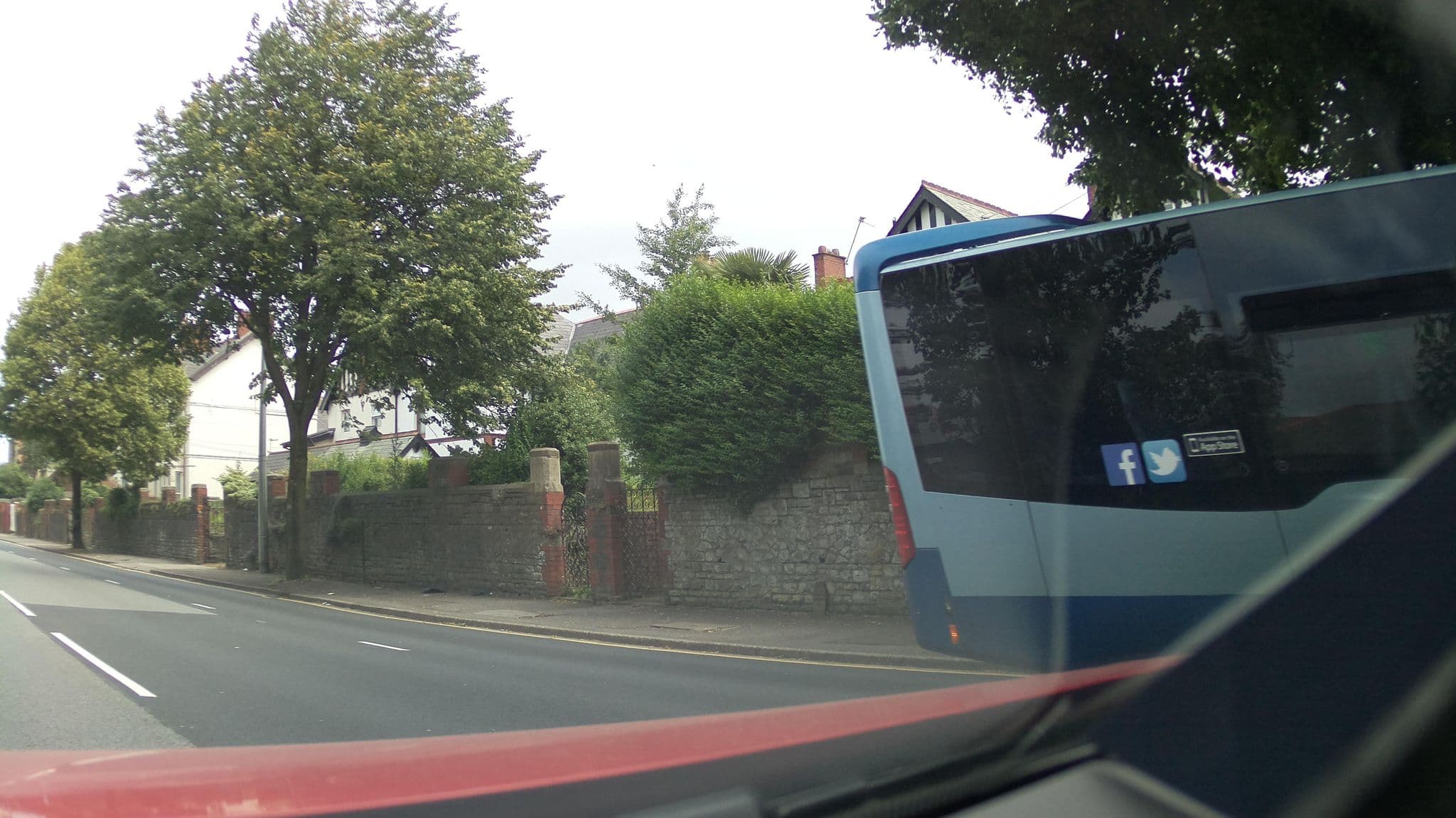 Street view near Wel-Care Mother & Baby Hostel, Llandaff — © southglos (CC BY-SA · Mapillary)