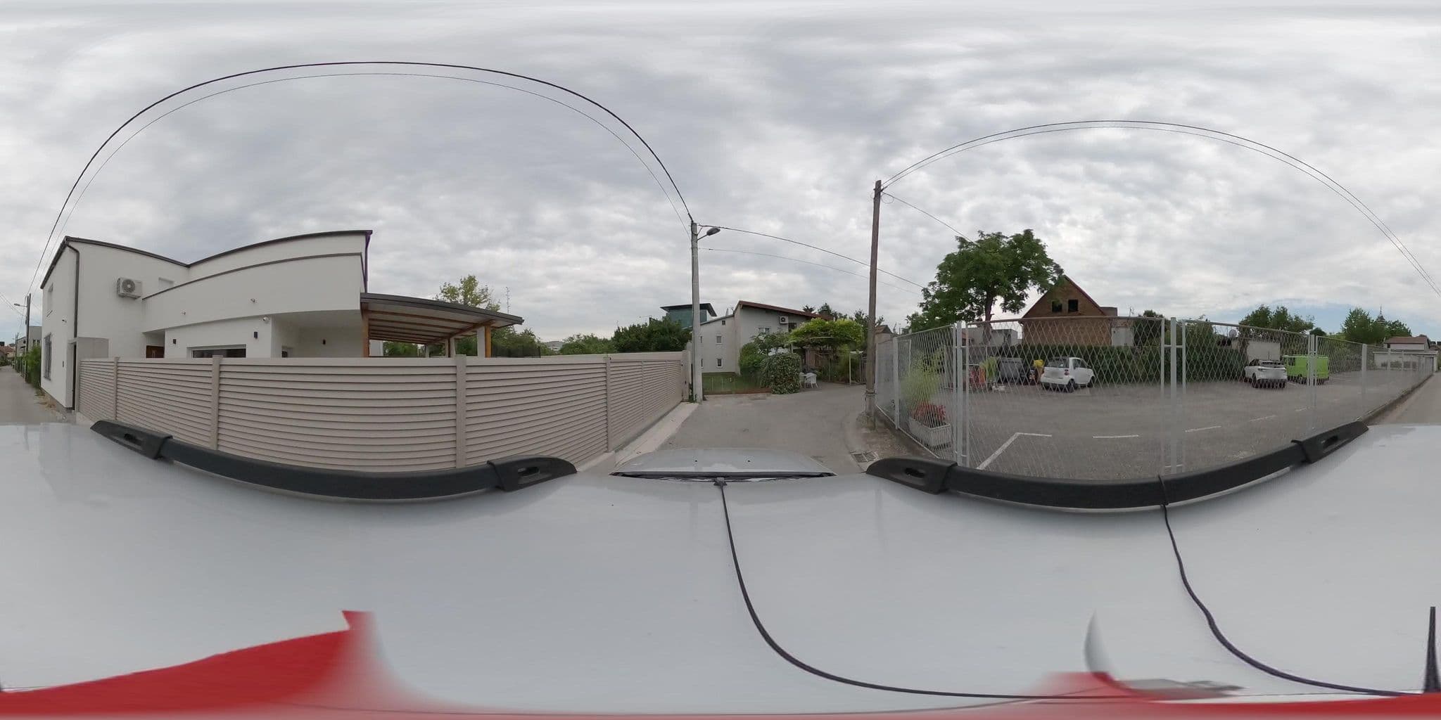 Street view near Hotel Fala, Novi Zagreb — © geoprem (CC BY-SA · Mapillary)