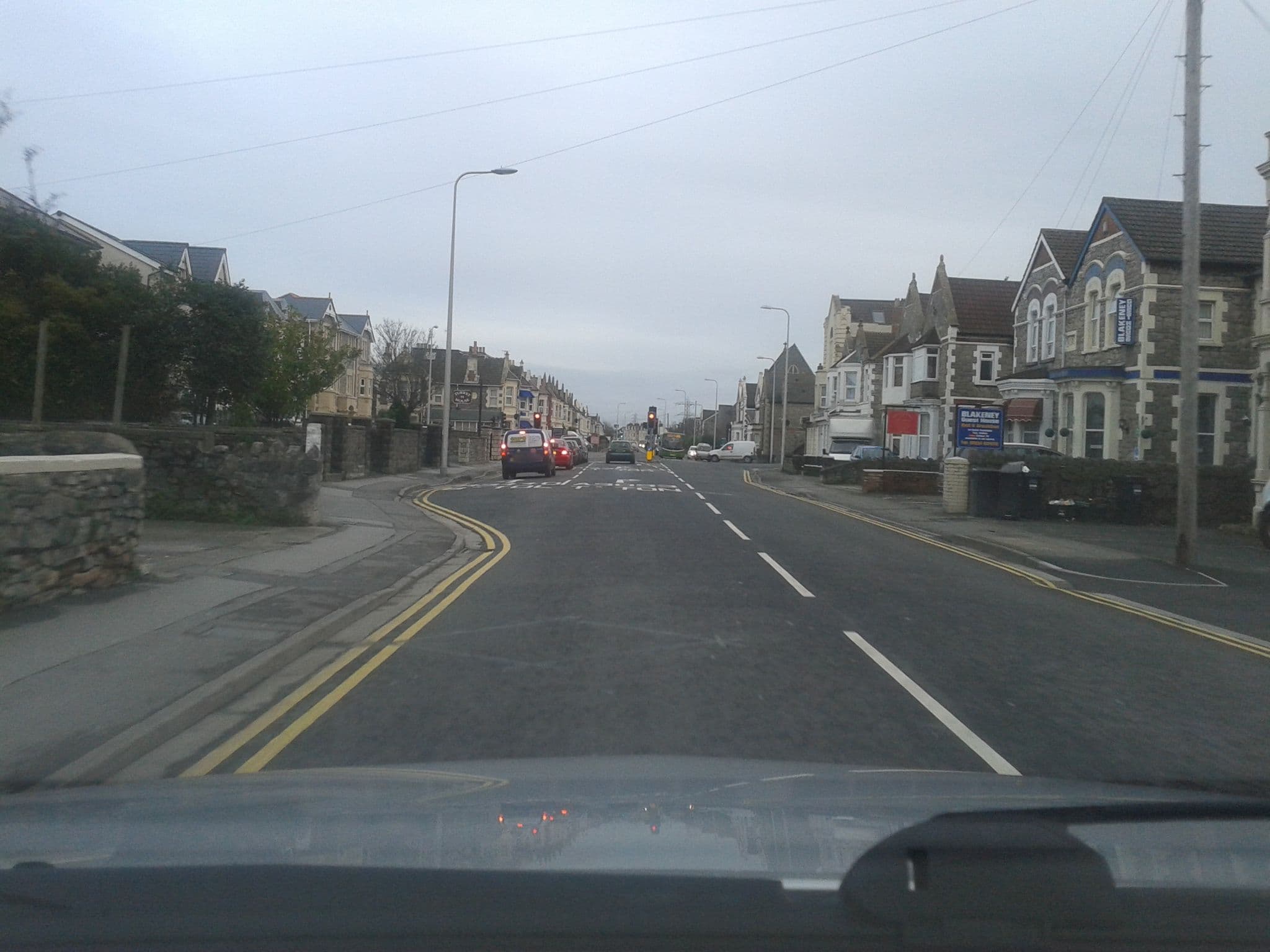 Street view near The Jasvin, Weston-super-Mare — © chunkymonkey909 (CC BY-SA · Mapillary)