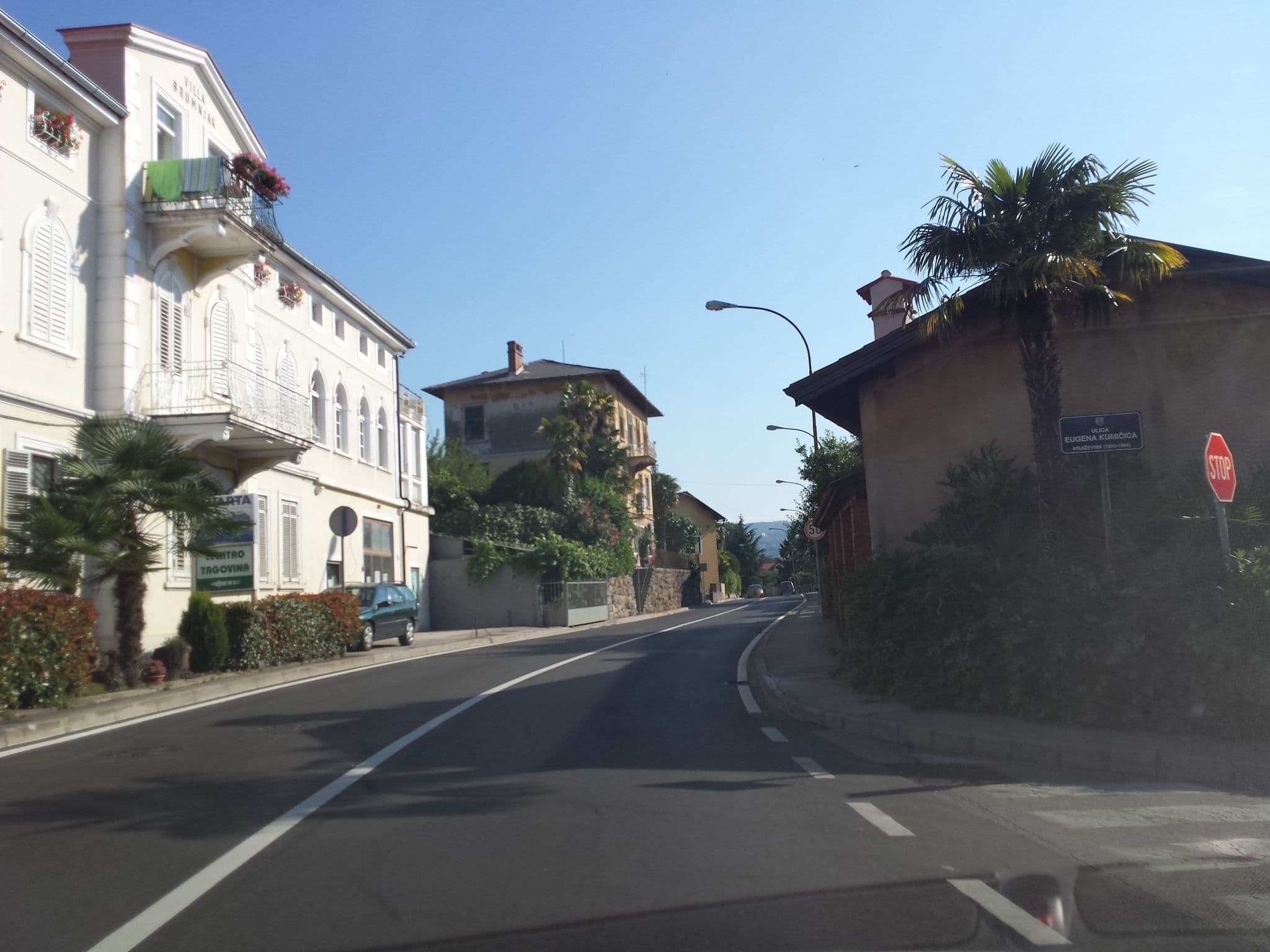 Street view near Villa Mirna, Opatija — © janjko (CC BY-SA · Mapillary)