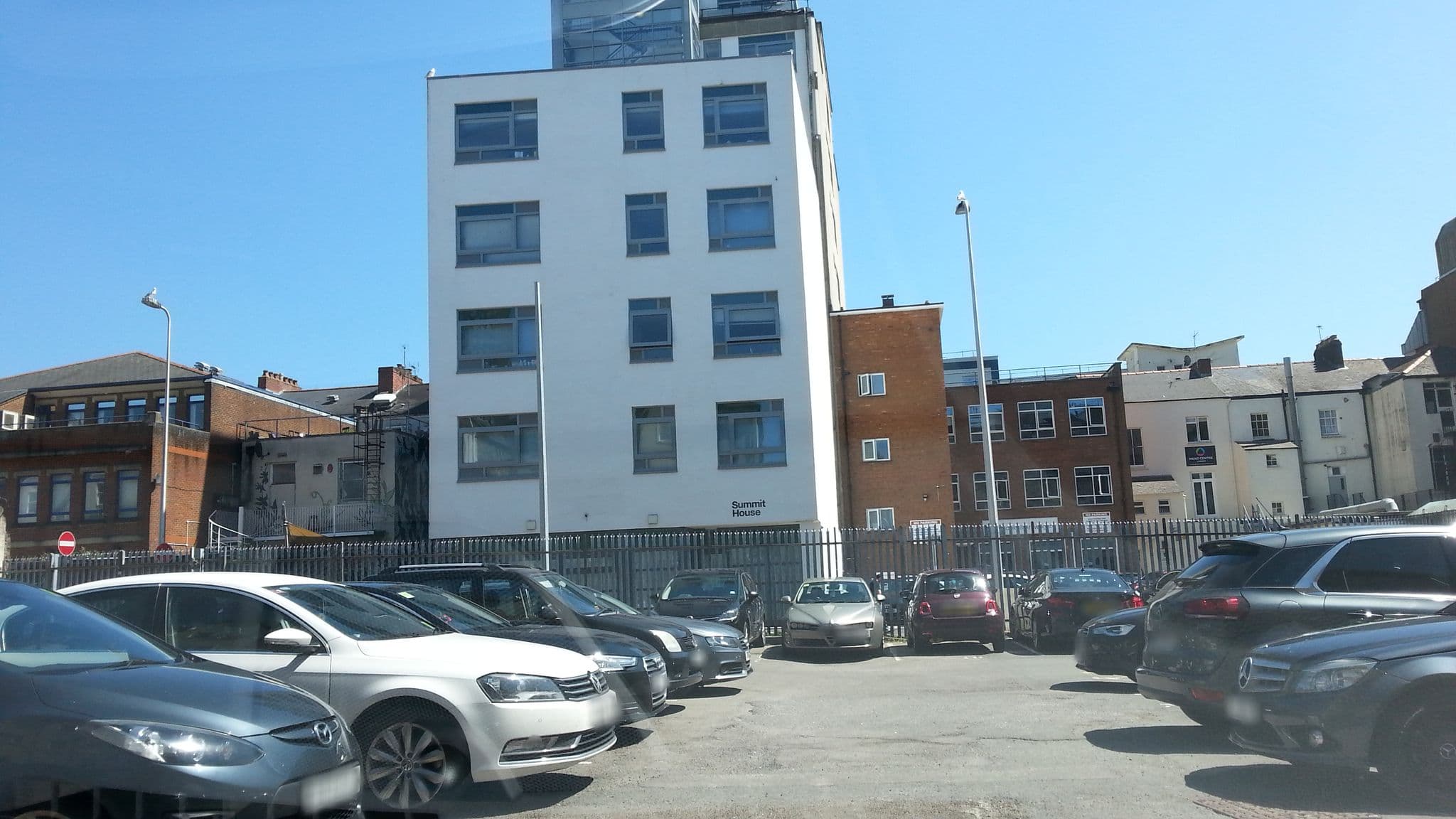 Street view near Thistle Cardiff City Centre, The Parc, Cardiff — © adam2 (CC BY-SA · Mapillary)