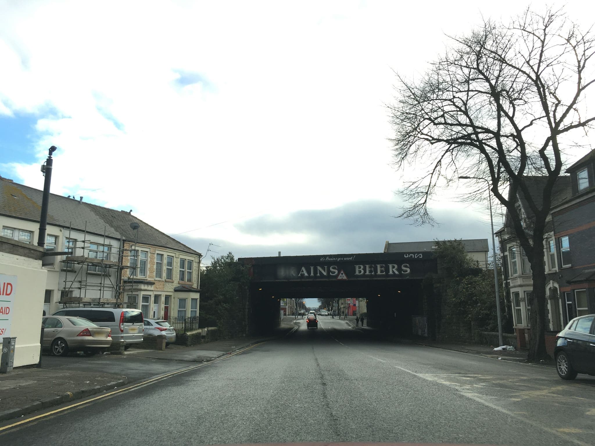Street view near The Wallich, Cardiff — © southglos (CC BY-SA · Mapillary)