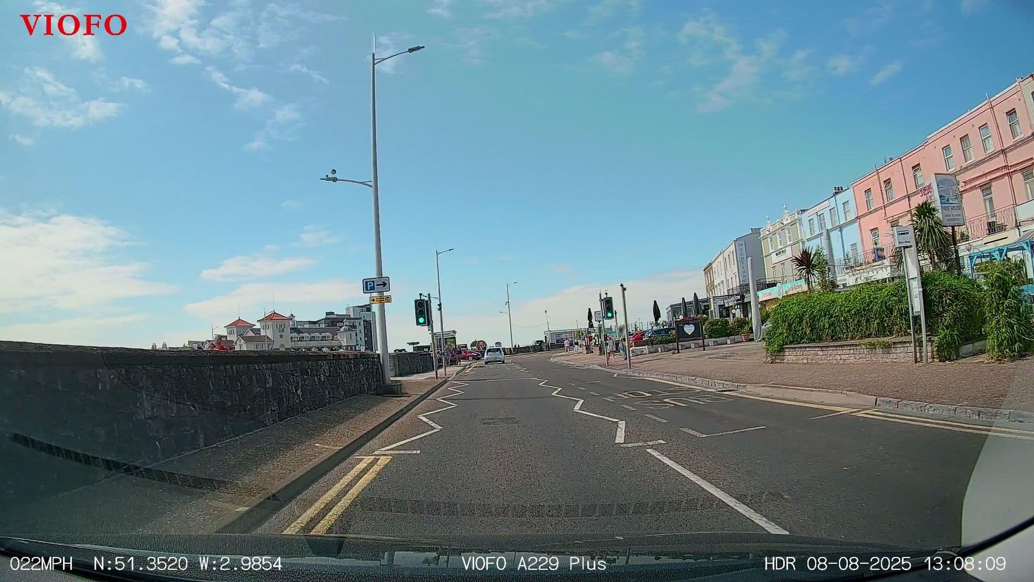 Street view near Monte Bello Hotel, Weston-super-Mare — © RyanBush (CC BY-SA · Mapillary)