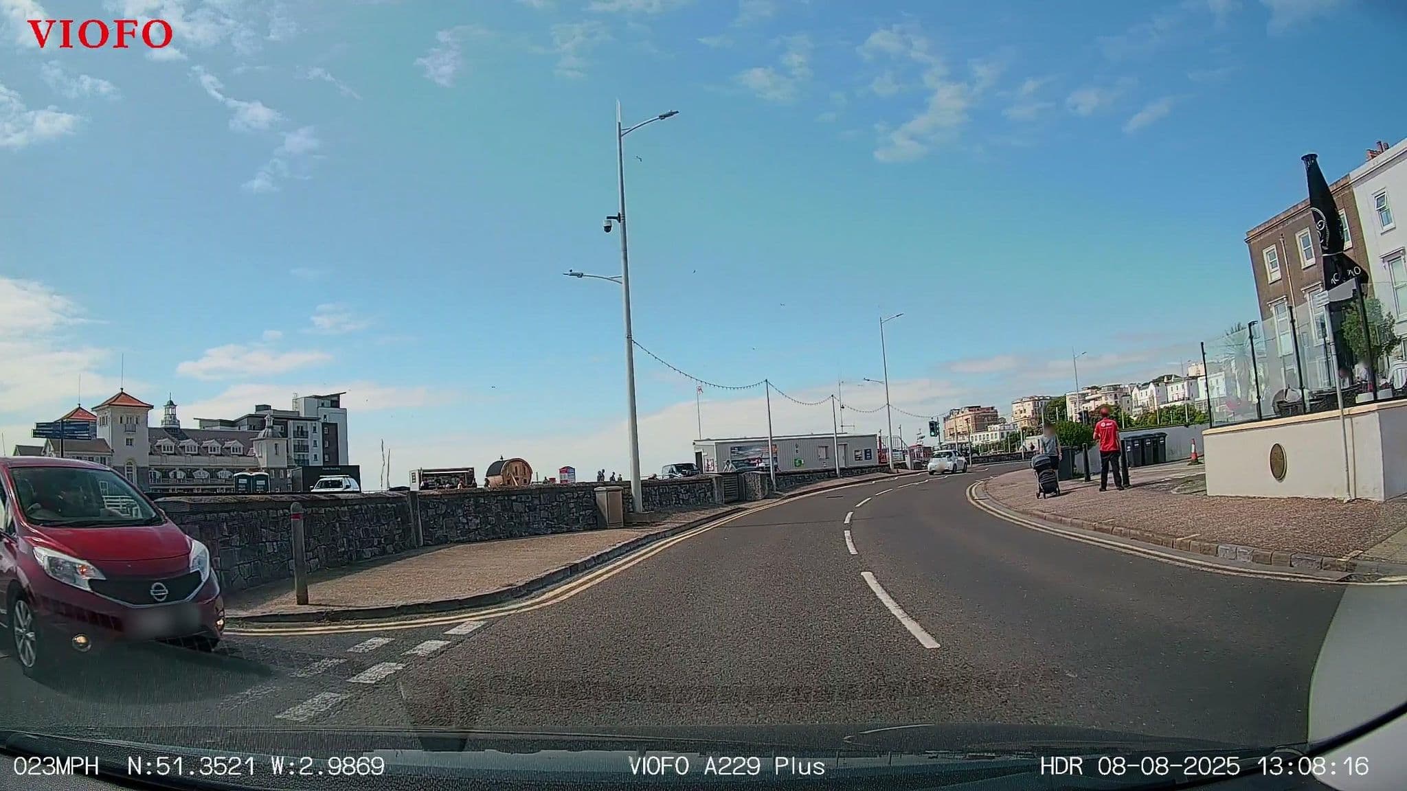 Street view near Nook & Harbour Holiday Apartments, Weston-super-Mare — © RyanBush (CC BY-SA · Mapillary)