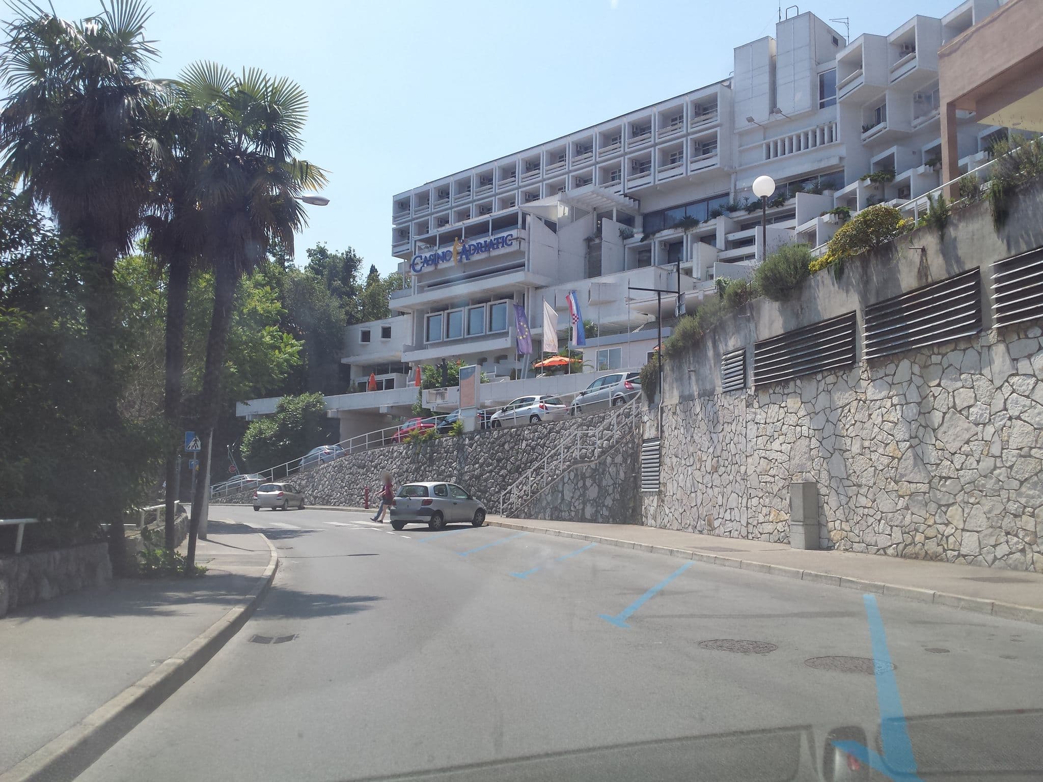 Street view near Grand Hotel Adriatic, Opatija — © janjko (CC BY-SA · Mapillary)