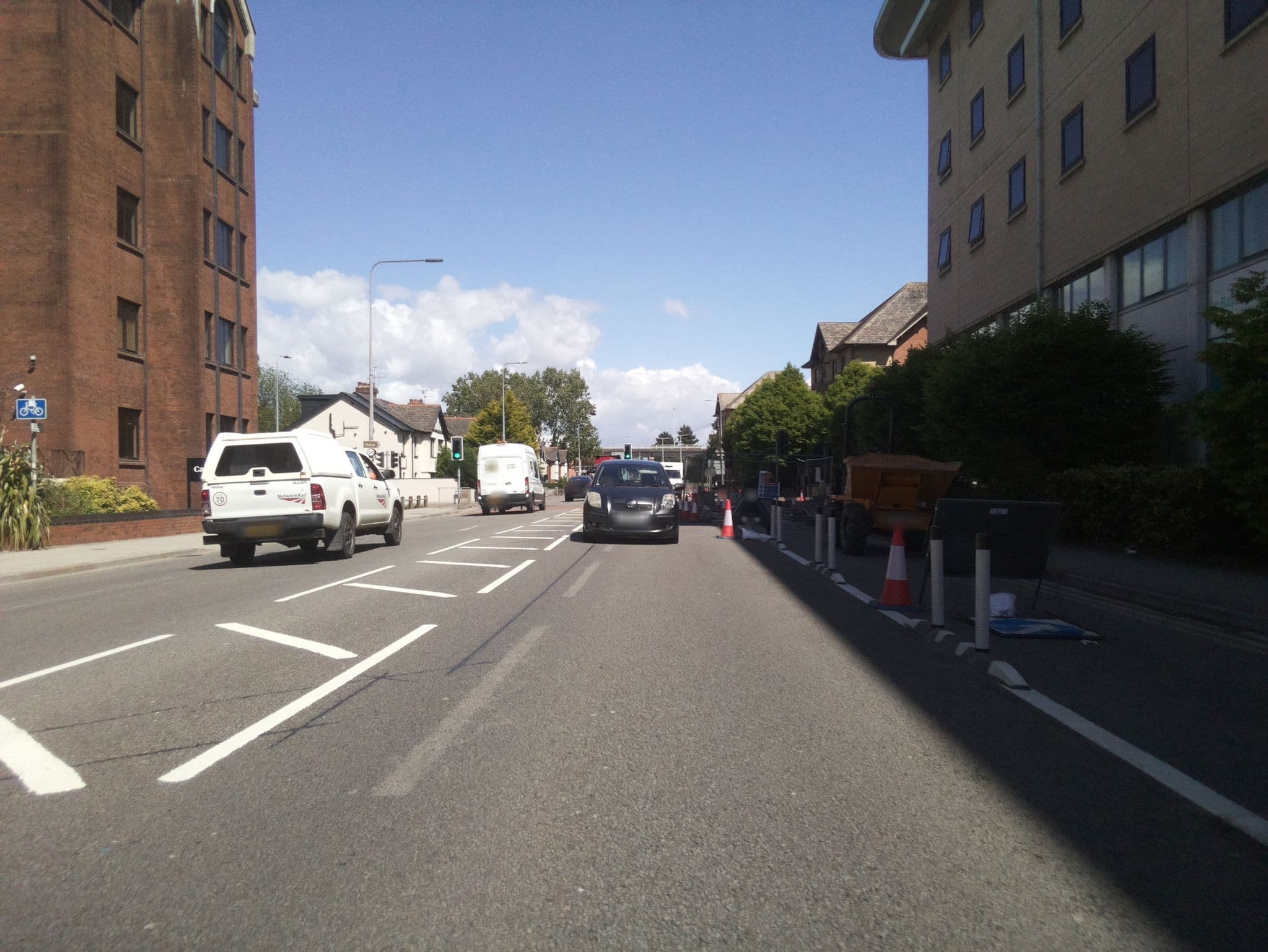Street view near Novotel Pool, Cardiff — © southglos (CC BY-SA · Mapillary)