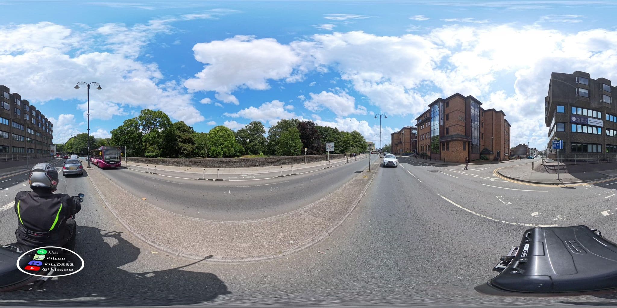 Street view near Cathedral 73, Cardiff — © kits (CC BY-SA · Mapillary)