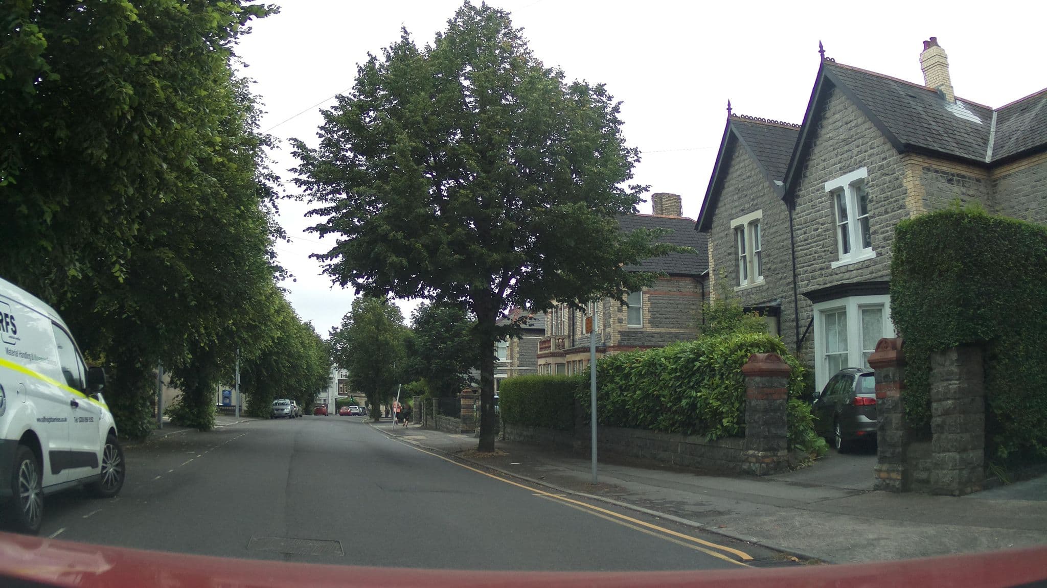 Street view near Hickman Lodge, Penarth — © southglos (CC BY-SA · Mapillary)