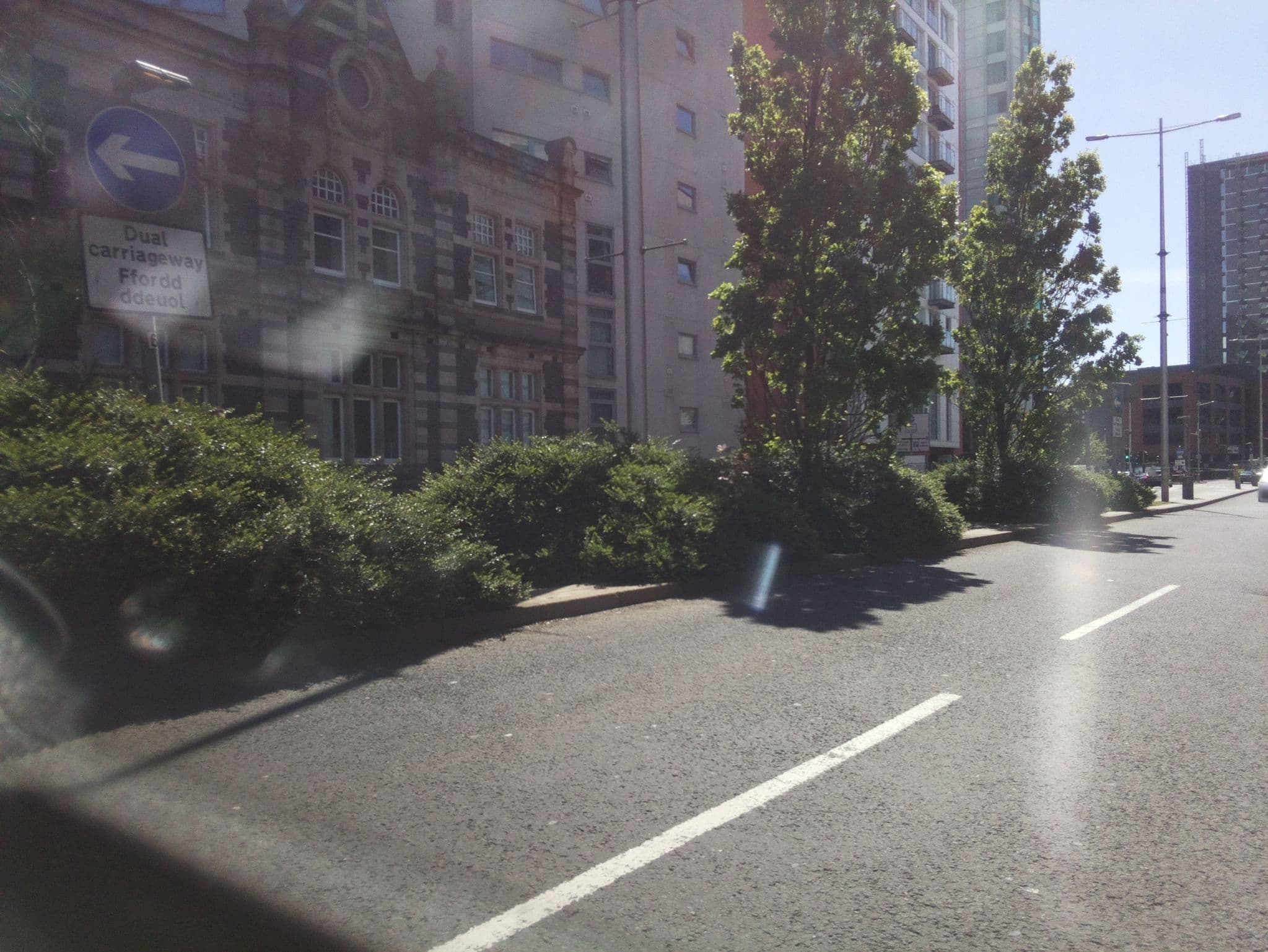 Street view near Cardiff City centre Apartment lifestyle, Cardiff — © southglos (CC BY-SA · Mapillary)