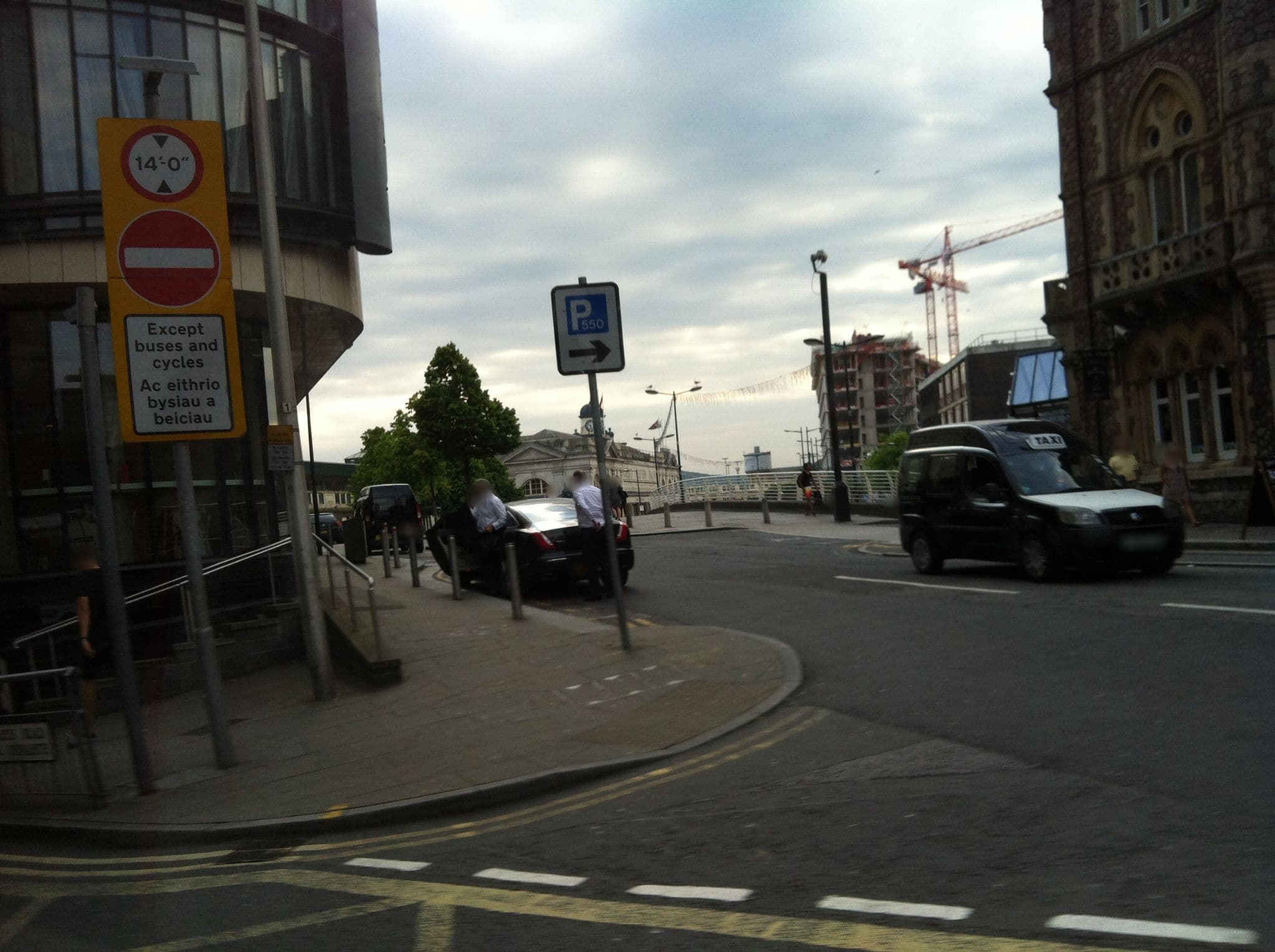 Street view near Whitbread Group, Cardiff — © miguel_andrade (CC BY-SA · Mapillary)