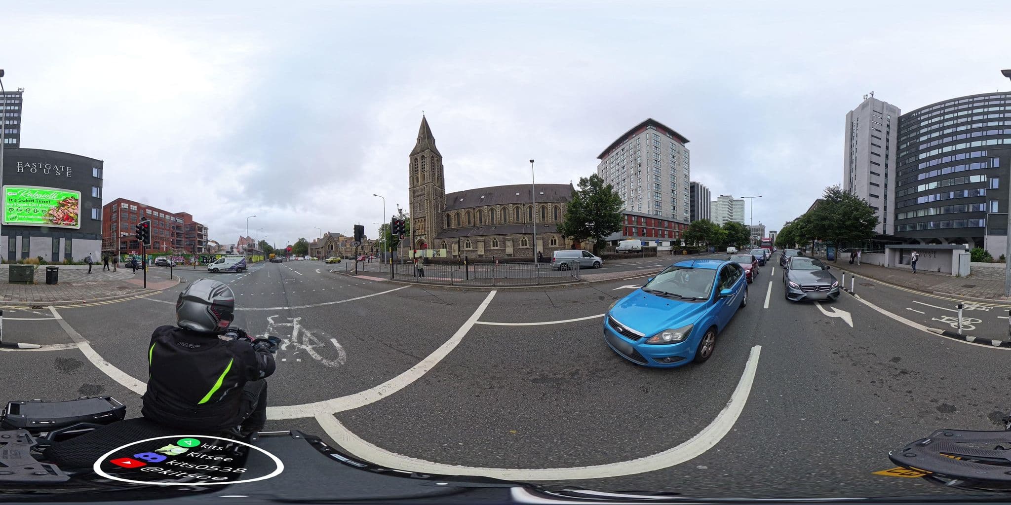 Street view near Glenmor Hotel, Cardiff — © kits (CC BY-SA · Mapillary)
