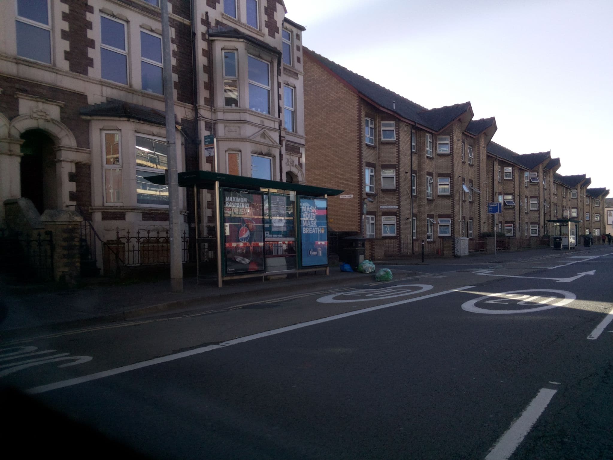 Street view near City Garden Apartment, Cardiff — © southglos (CC BY-SA · Mapillary)