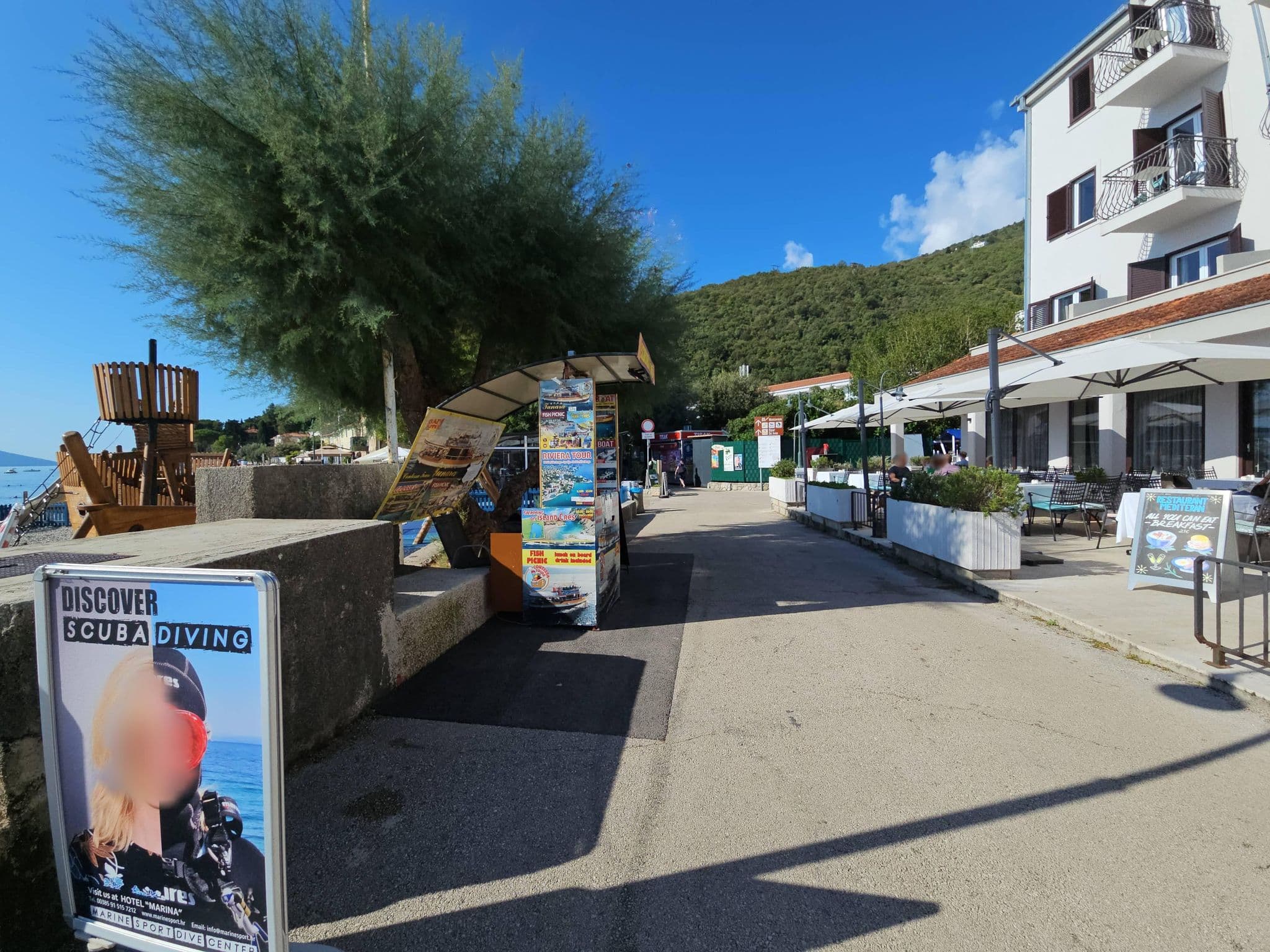 Street view near Smart Selection Hotel Mediteran, Lovran — © inextremo96 (CC BY-SA · Mapillary)