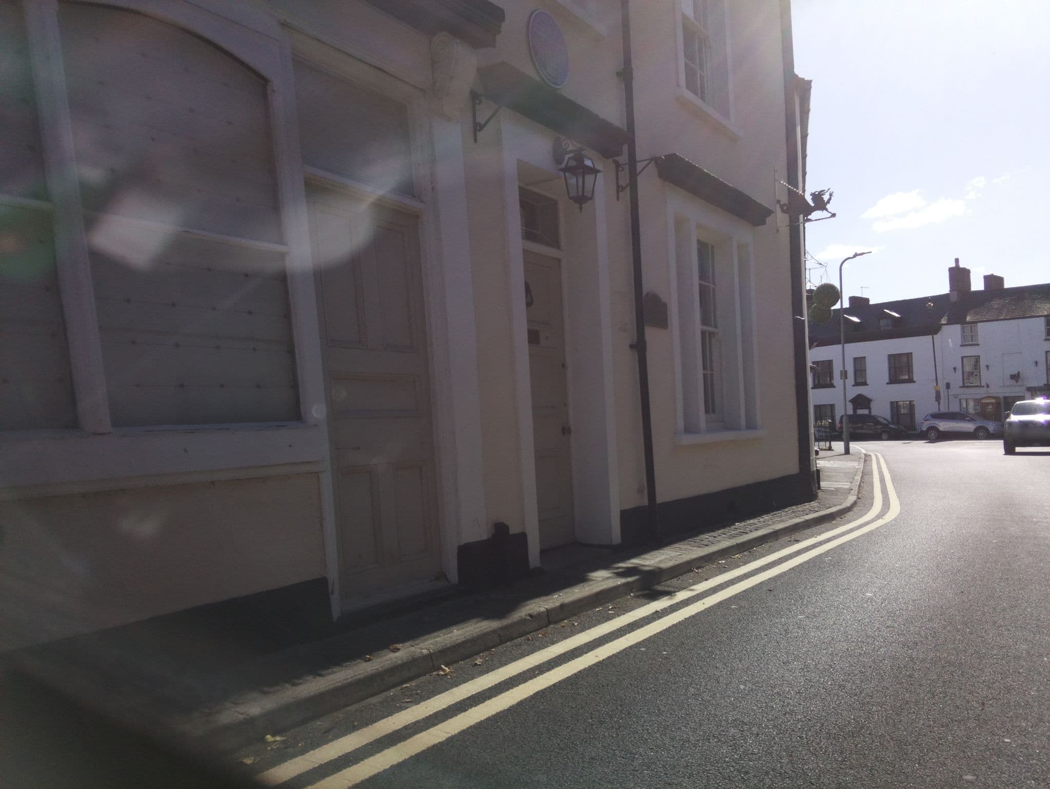 Street view near Pendragon House B&B, Caerleon — © southglos (CC BY-SA · Mapillary)