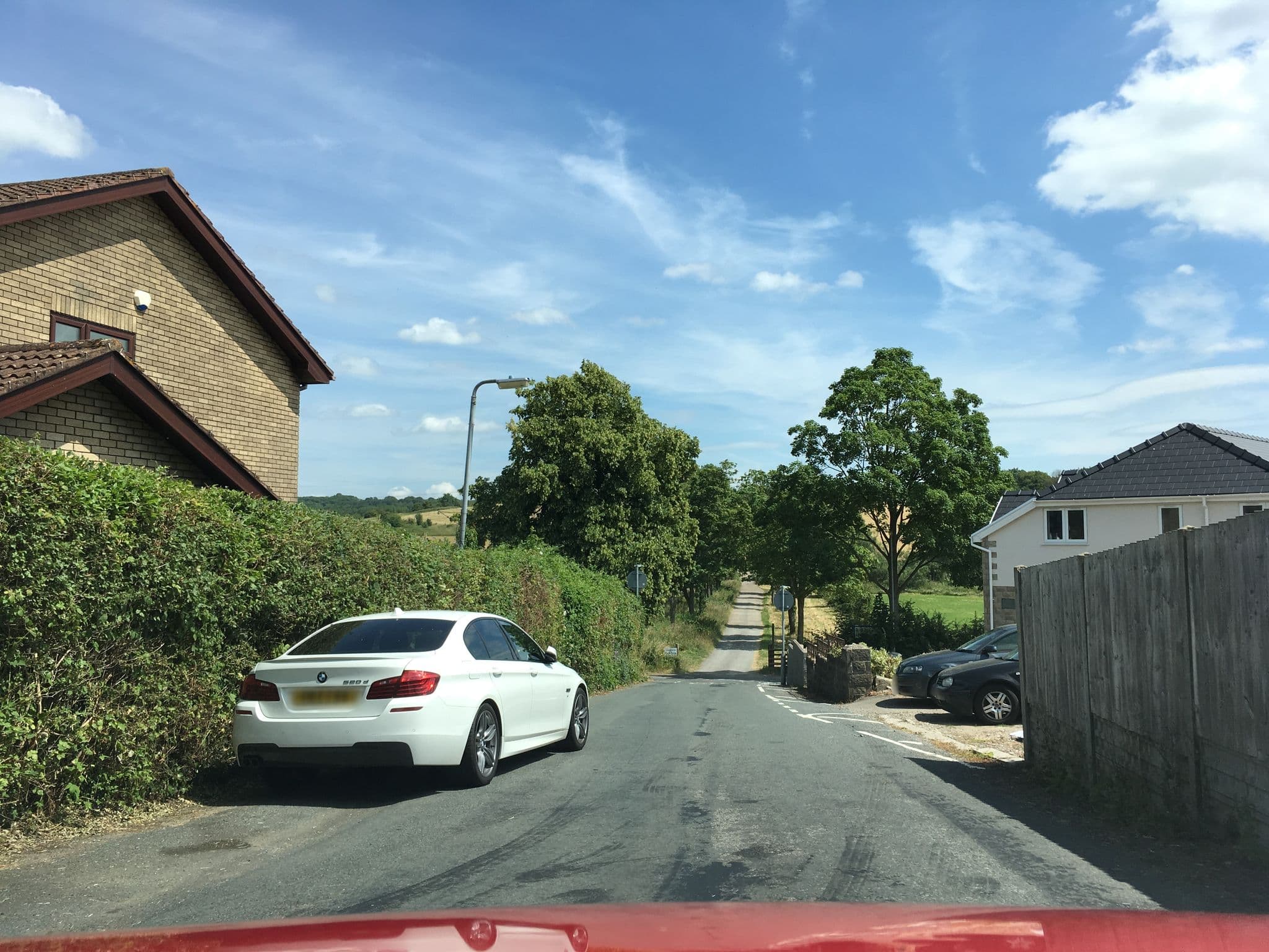 Street view near Hazel Court Guest House, Caerleon — © southglos (CC BY-SA · Mapillary)