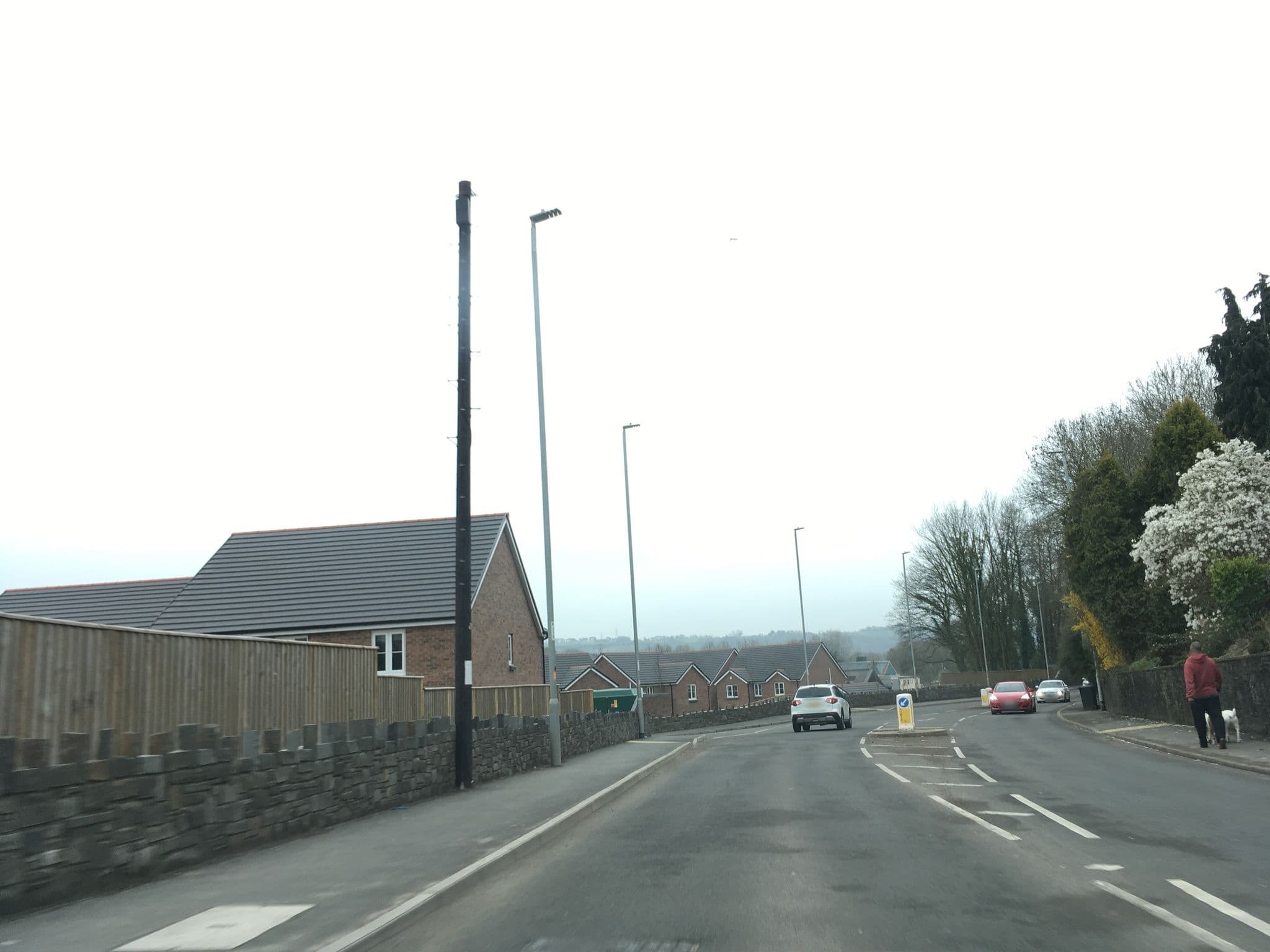 Street view near No.2 Augustan, Caerleon — © southglos (CC BY-SA · Mapillary)
