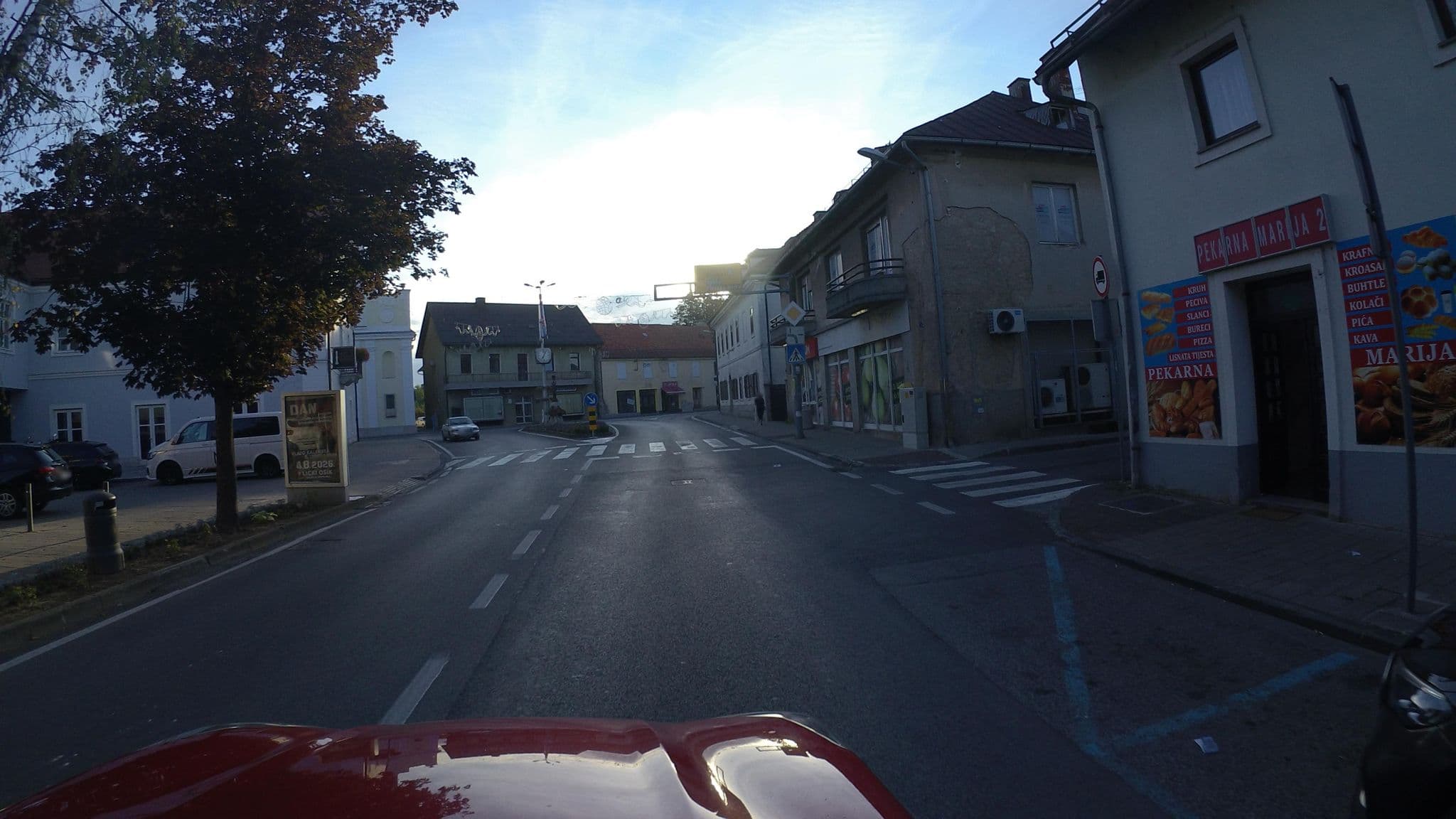 Street view near Hotel Stara Lika, Gospić — © hbogner (CC BY-SA · Mapillary)