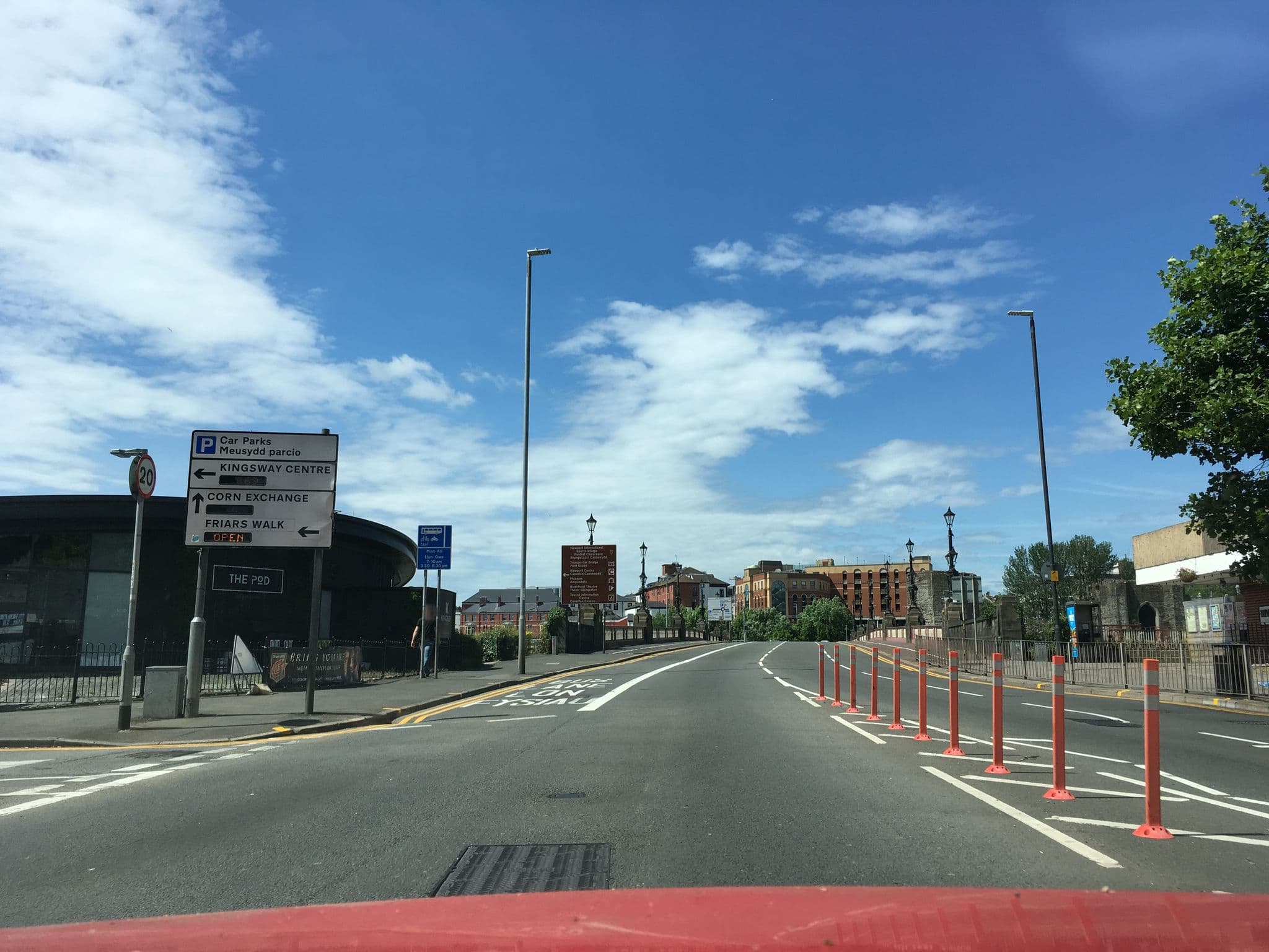 Street view near Quay Apartments Clarence House, Newport — © southglos (CC BY-SA · Mapillary)
