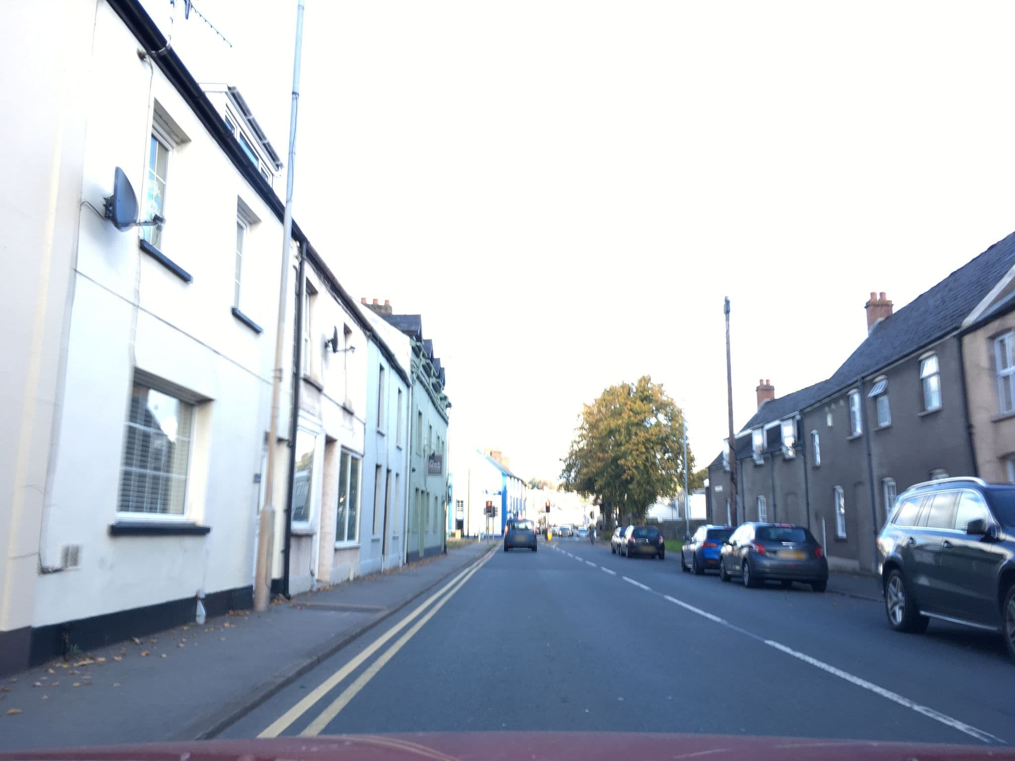 Street view near The Coach House Hotel, Brecon — © southglos (CC BY-SA · Mapillary)