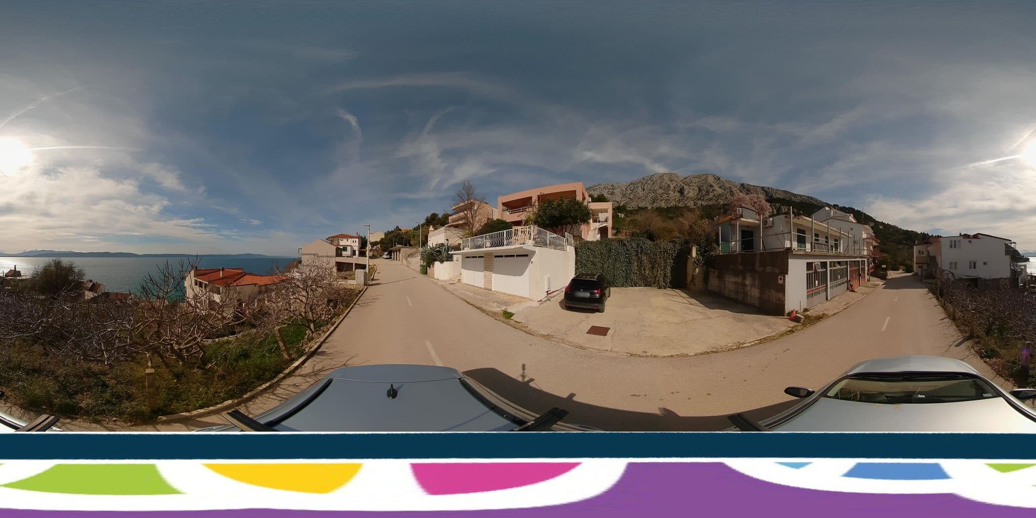 Street view near Apartmani Reljić, Podgora — © SilvioBasic (CC BY-SA · Mapillary)