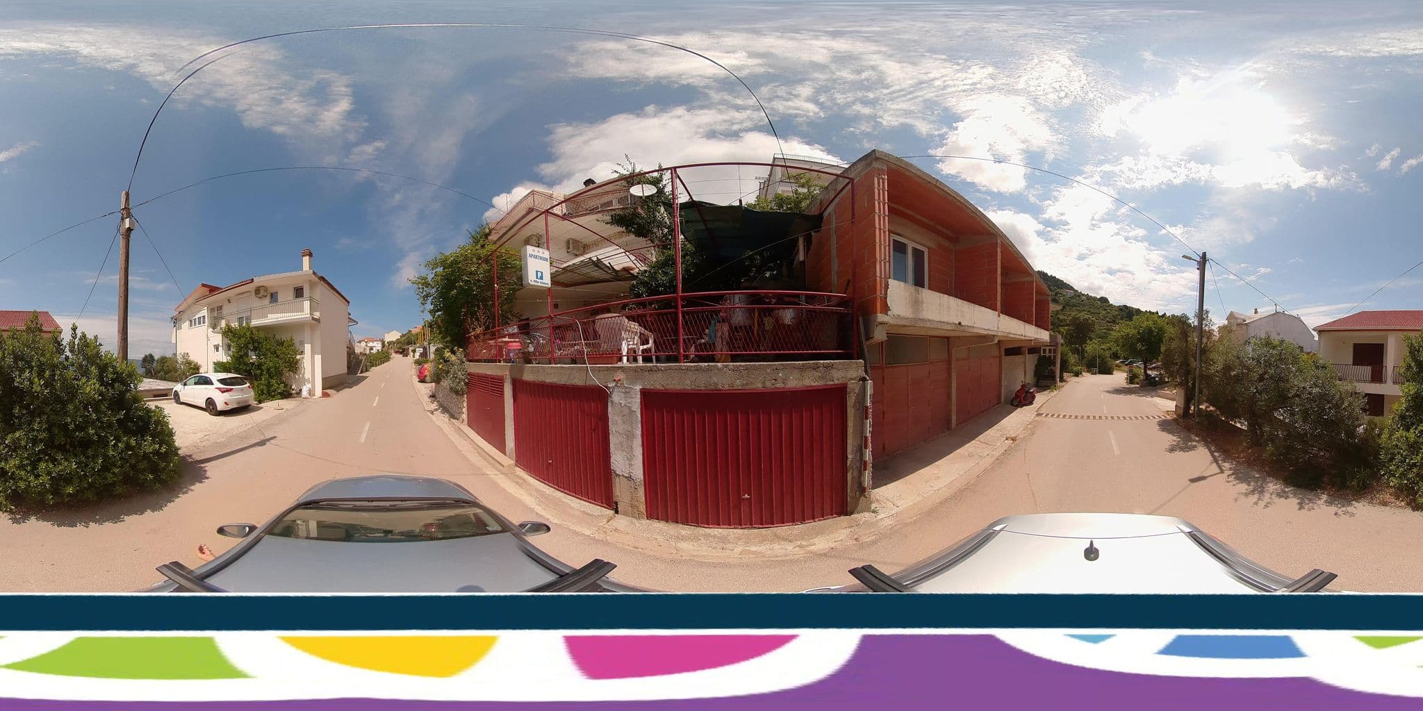 Street view near Apartments Strandburg, Podgora — © SilvioBasic (CC BY-SA · Mapillary)