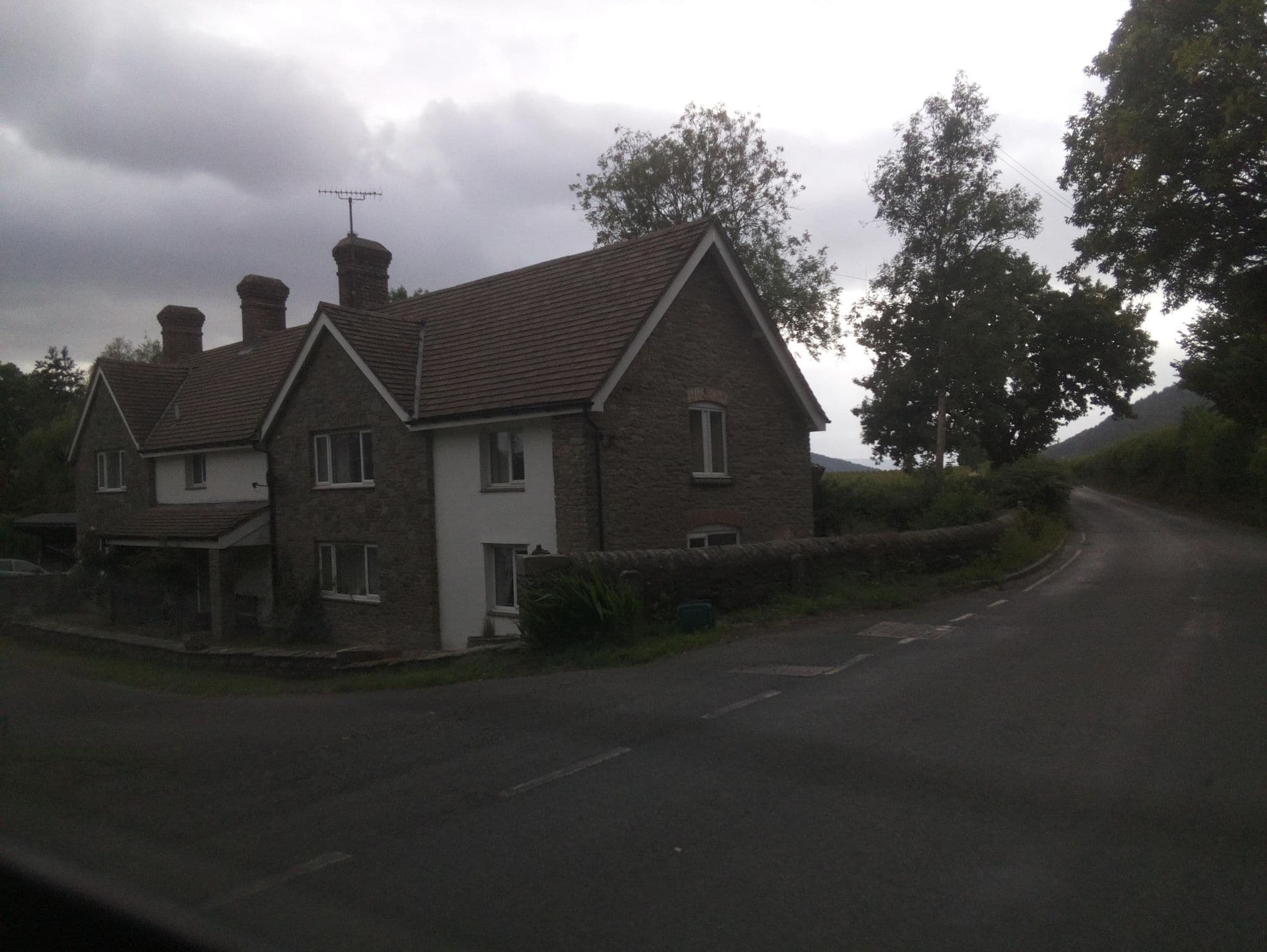 Street view near Pilleth Oaks Bed & Breakfast, Knighton — © southglos (CC BY-SA · Mapillary)