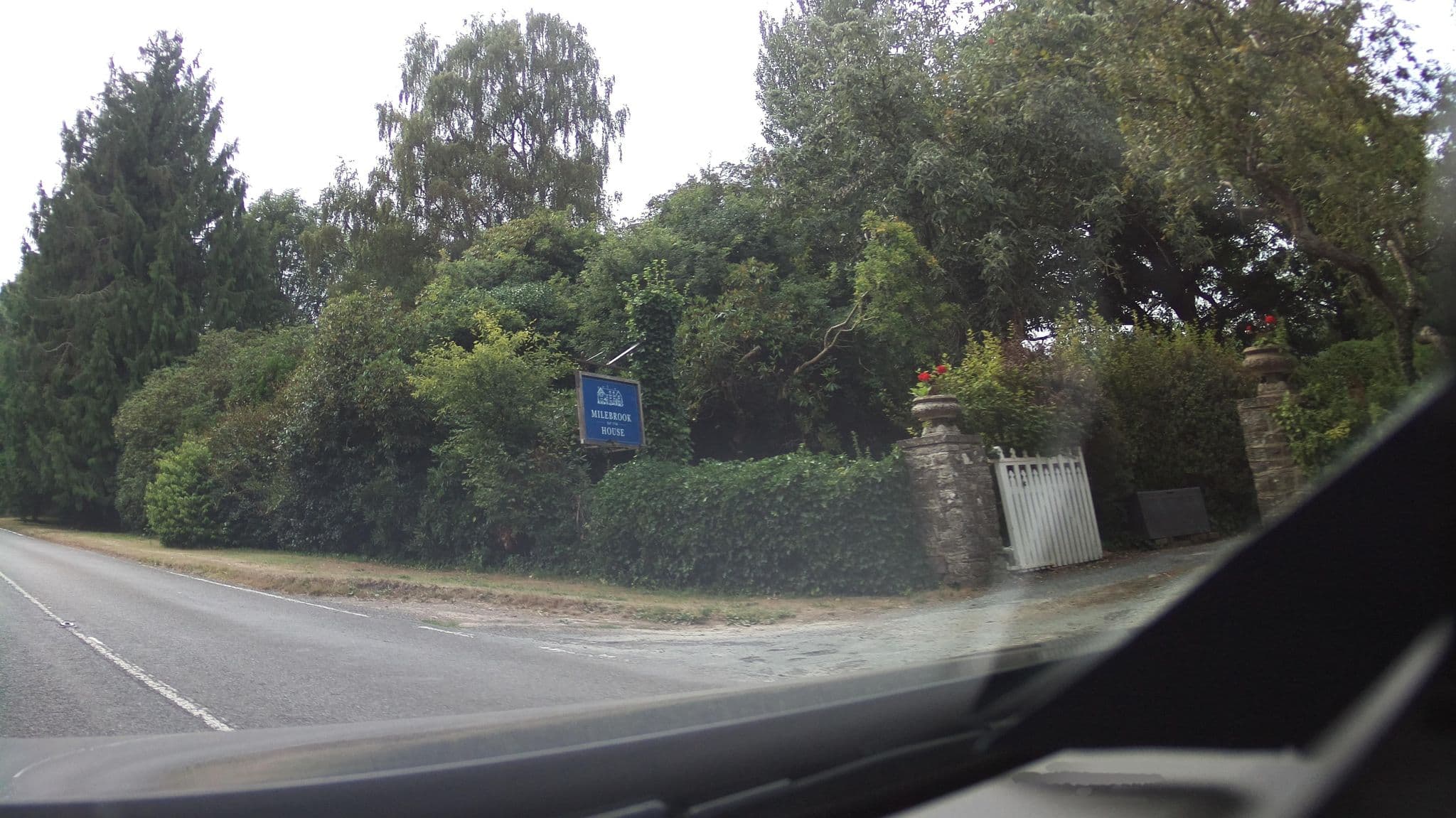 Street view near Milebrook house hotel, Knighton — © southglos (CC BY-SA · Mapillary)