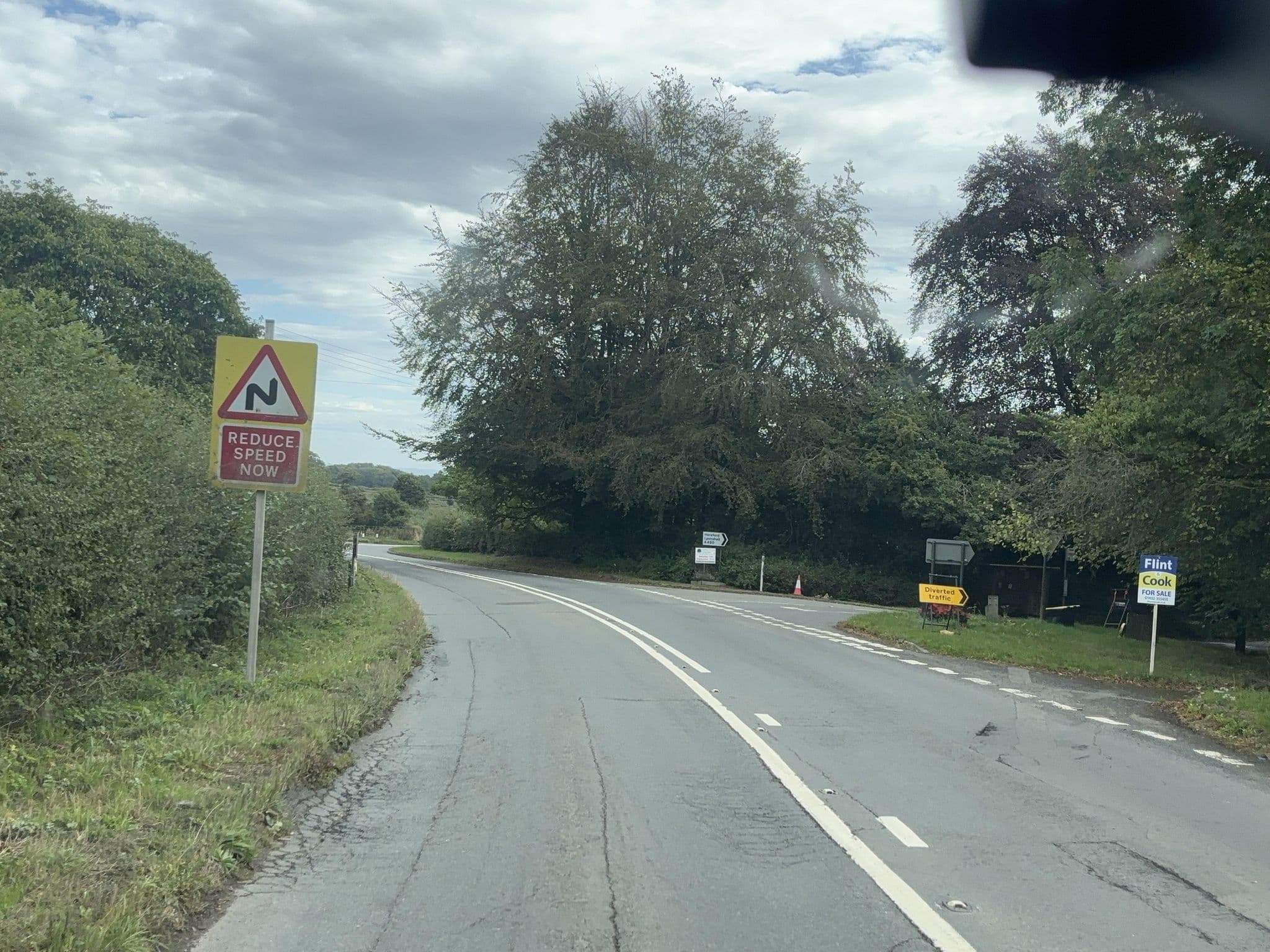 Street view near Penrhos Farm, Kington — © swinetown (CC BY-SA · Mapillary)