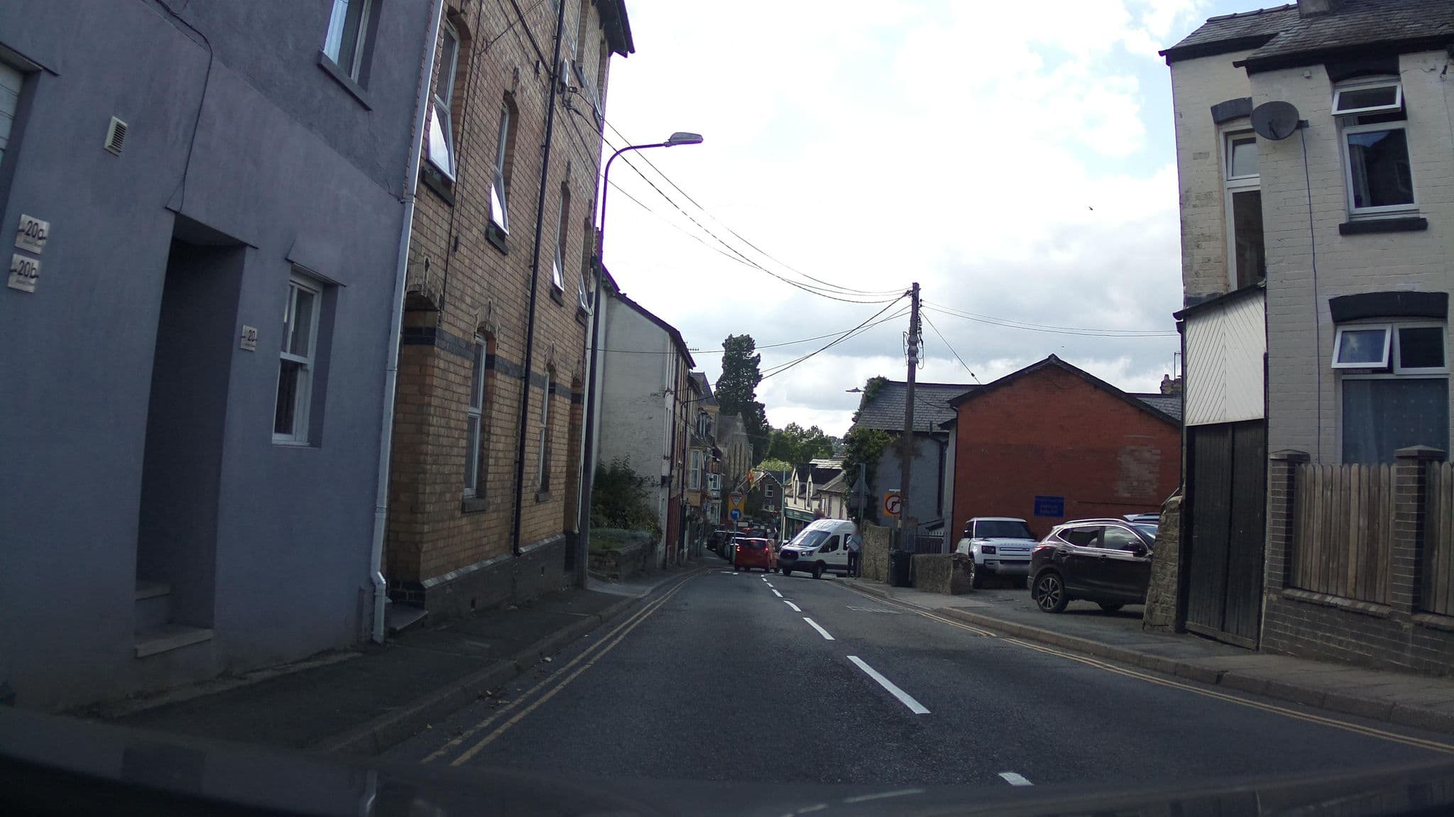 Street view near Glanwye B & B, Builth Wells — © southglos (CC BY-SA · Mapillary)