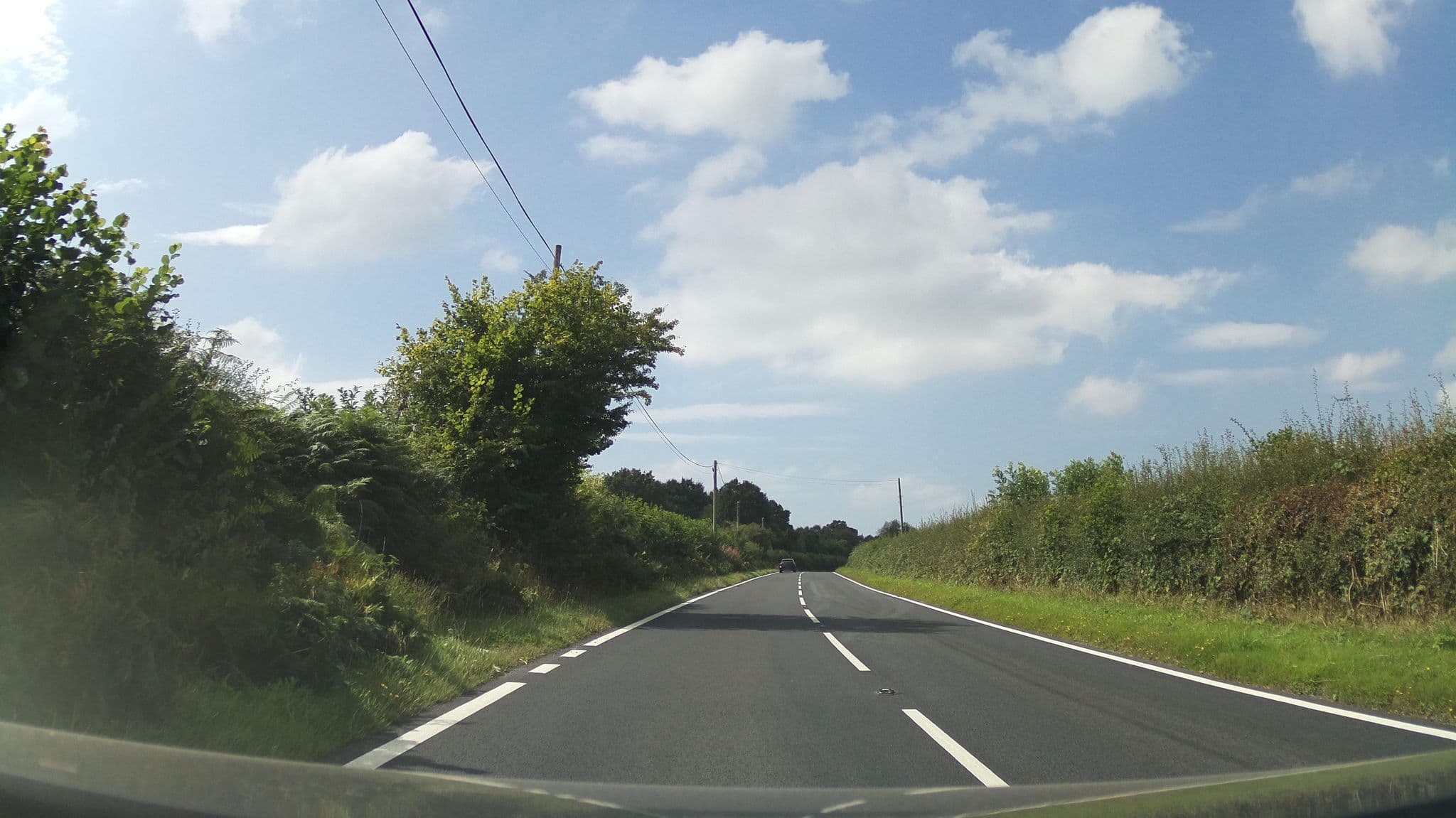Street view near Rhedyn Guest House, Builth Wells — © southglos (CC BY-SA · Mapillary)