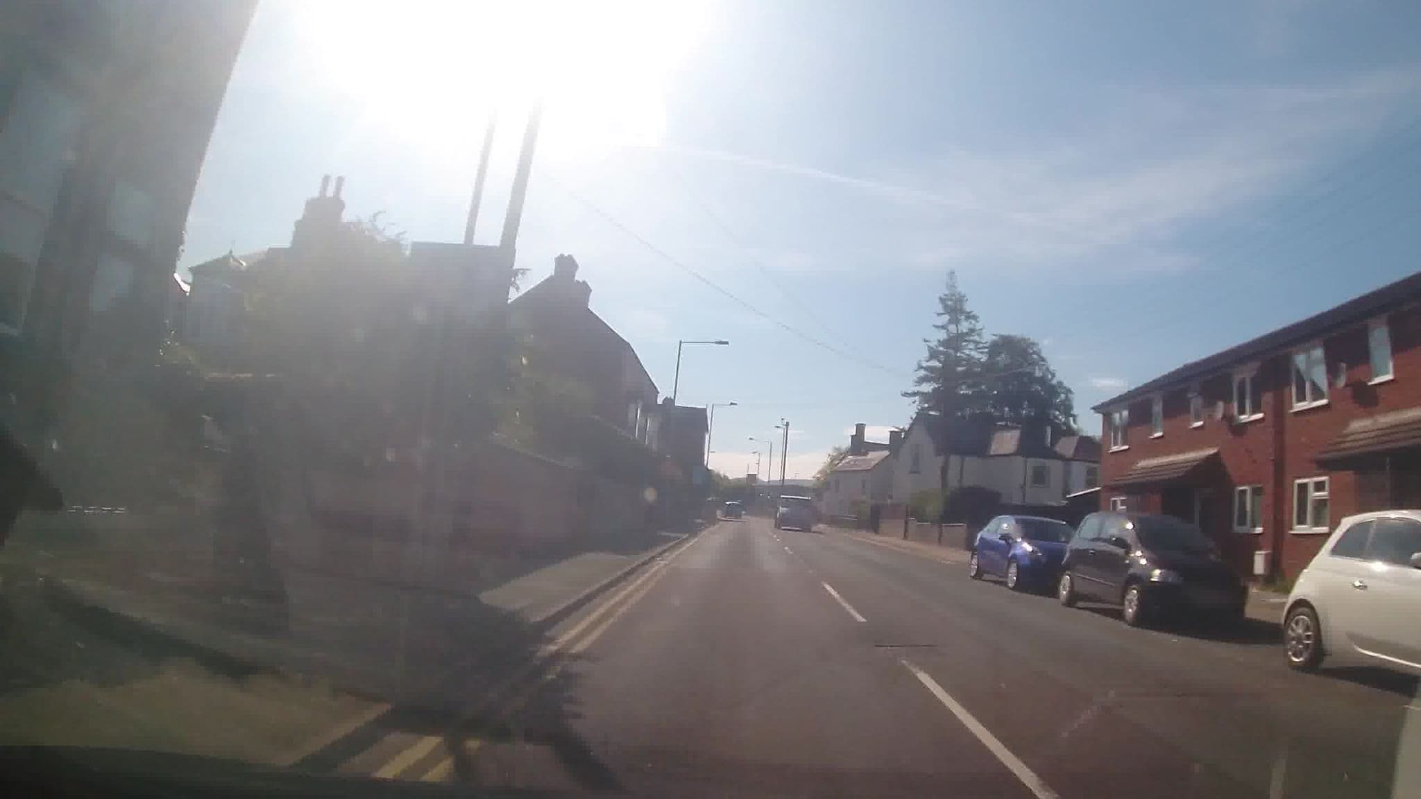 Street view near Yr Haford, Newtown — © trigpoint (CC BY-SA · Mapillary)