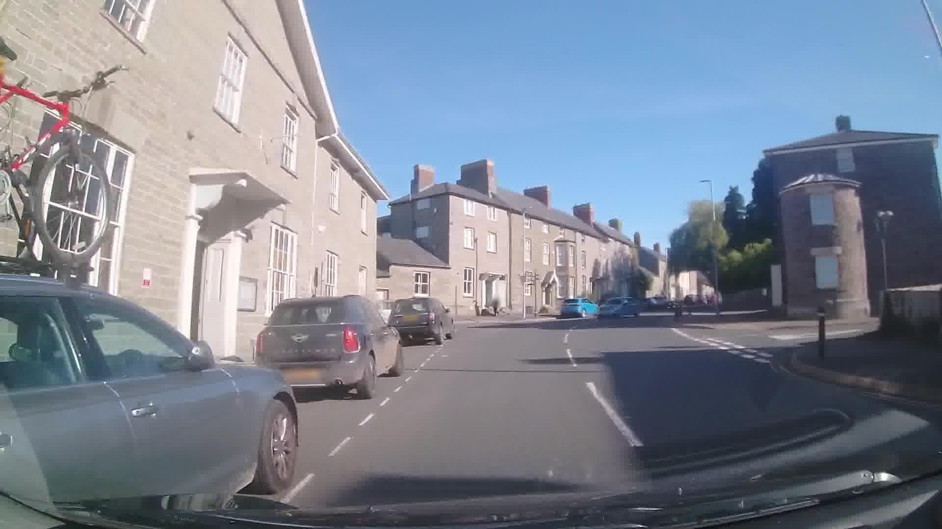 Street view near The Swan Hotel Hay-on-Wye, Talgarth — © trigpoint (CC BY-SA · Mapillary)