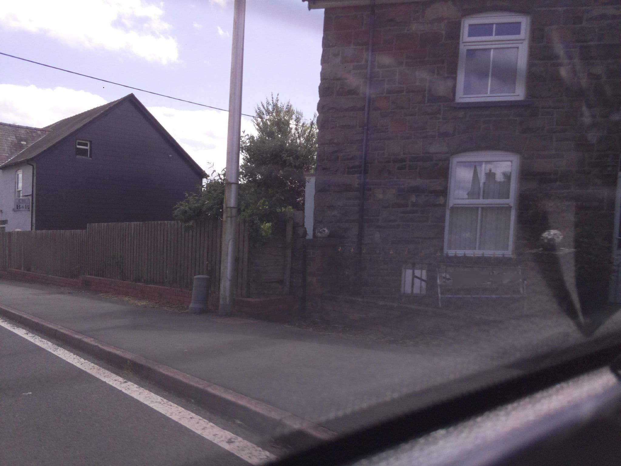 Street view near Cambrian House Bed & Breakfast, Llanidloes — © southglos (CC BY-SA · Mapillary)