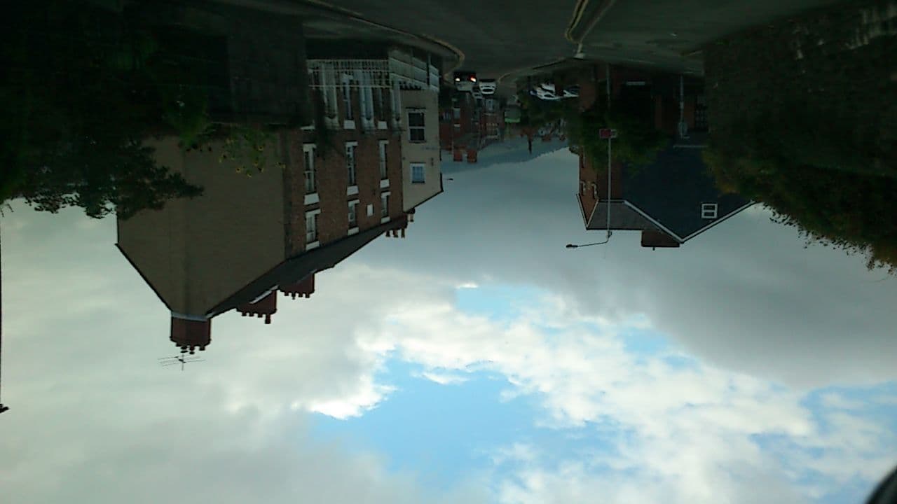 Street view near Hafren House, Welshpool — © msevilla00 (CC BY-SA · Mapillary)