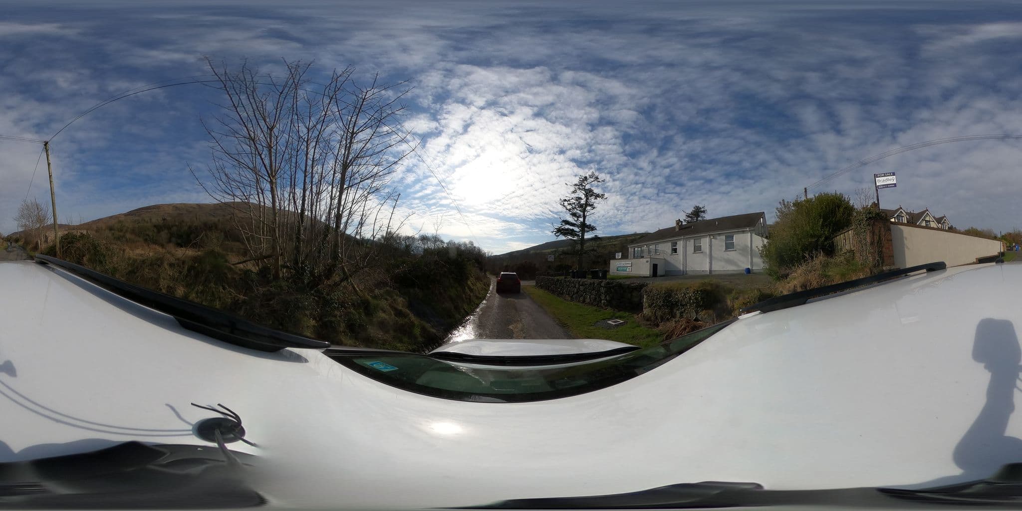 Street view near Rostrevor Mountain Lodge, Rostrevor — © nickmilleruk (CC BY-SA · Mapillary)