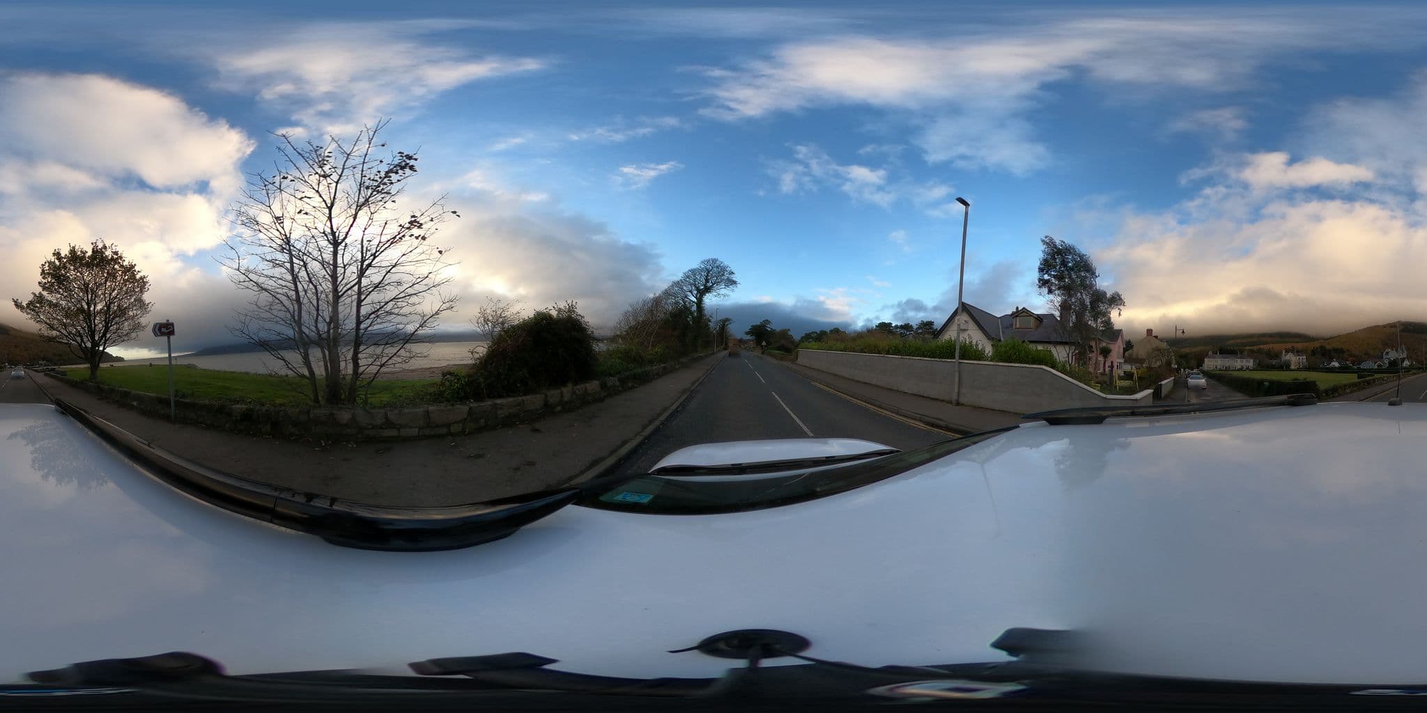 Street view near The Oystercatcher, Rostrevor — © nickmilleruk (CC BY-SA · Mapillary)
