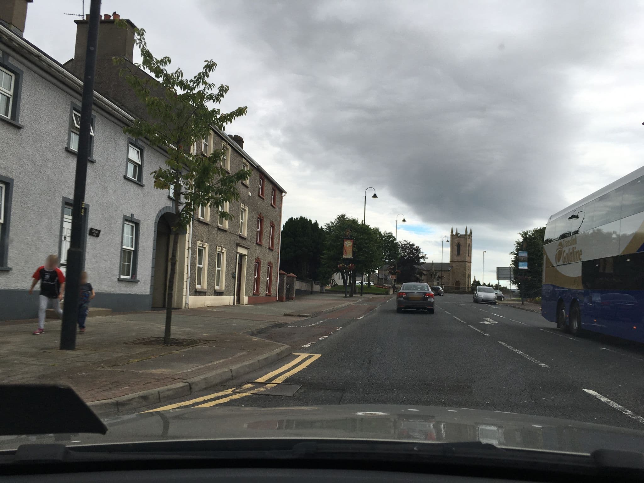 Street view near Dungiven Castle Hotel, Dungiven — © mackerski (CC BY-SA · Mapillary)
