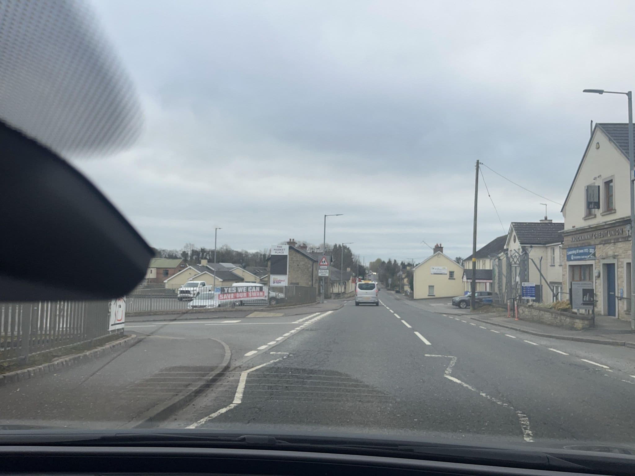 Street view near Slieve Rushen B & B, Lisnaskea — © noelb (CC BY-SA · Mapillary)